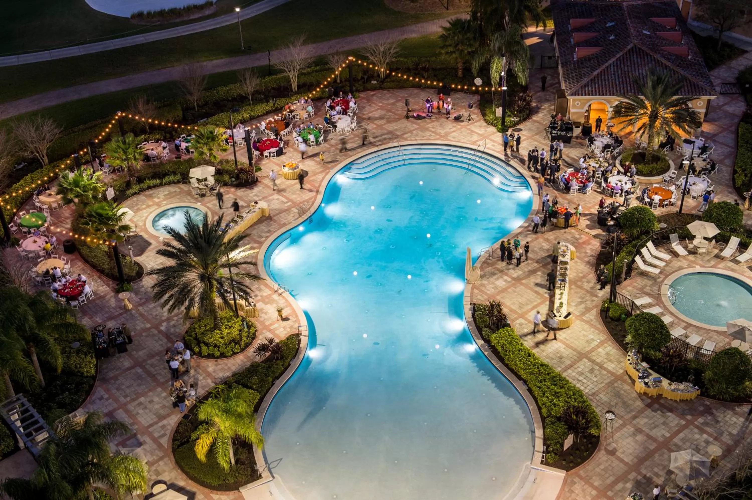 Bird's eye view in Rosen Shingle Creek Universal Blvd