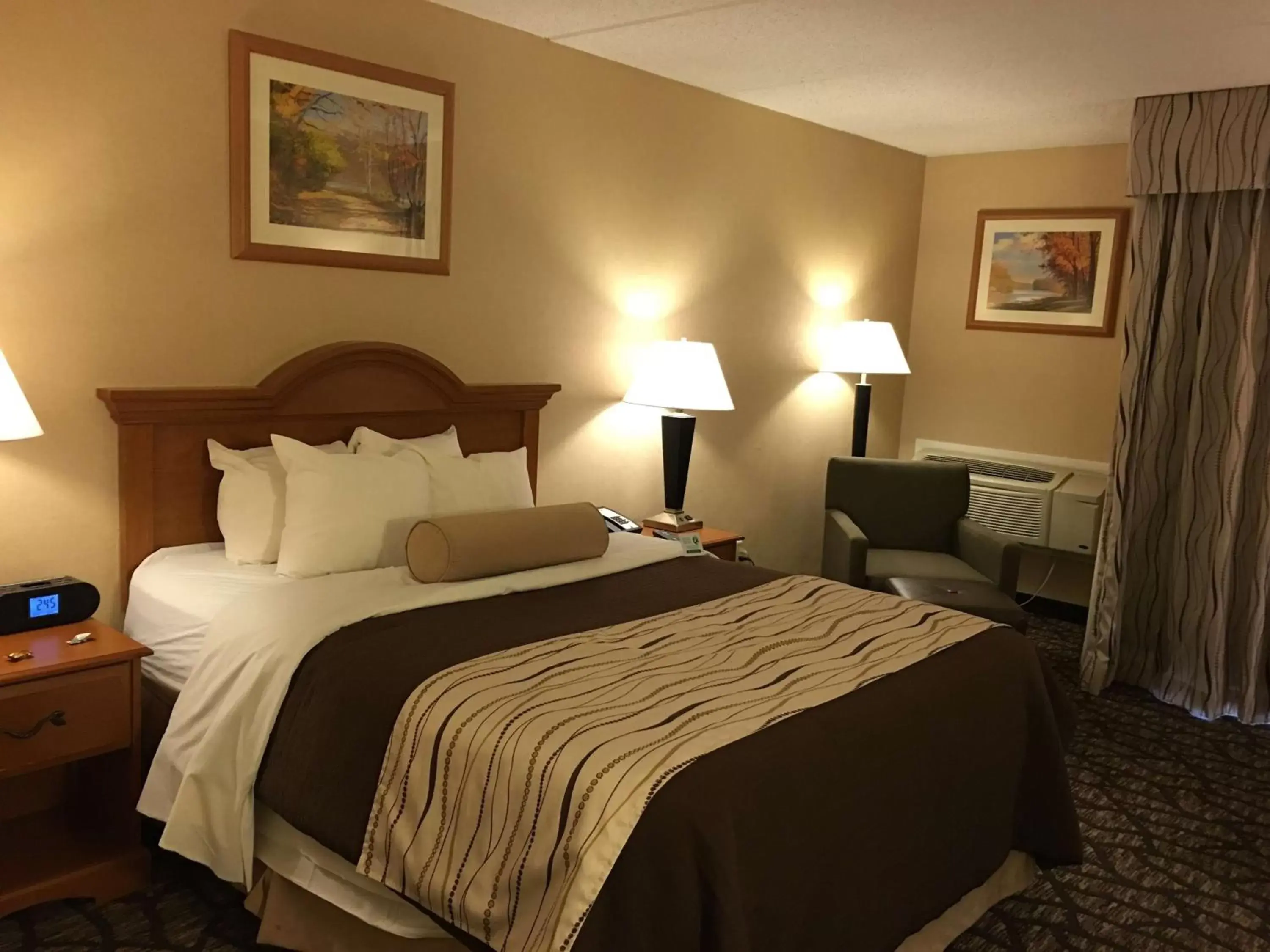 Bed in Best Western Clifton Park