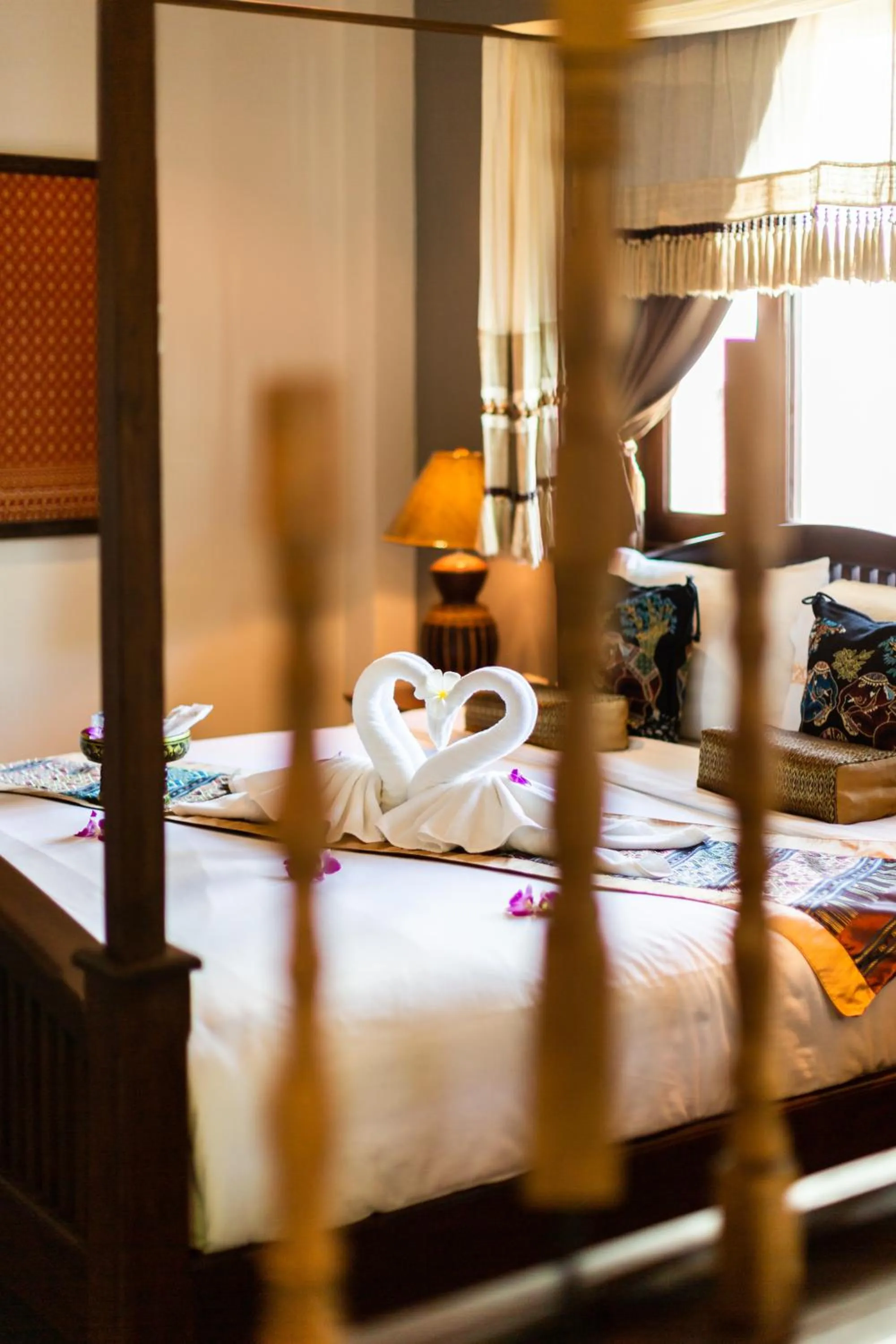 Bed in The Twenty Lodge