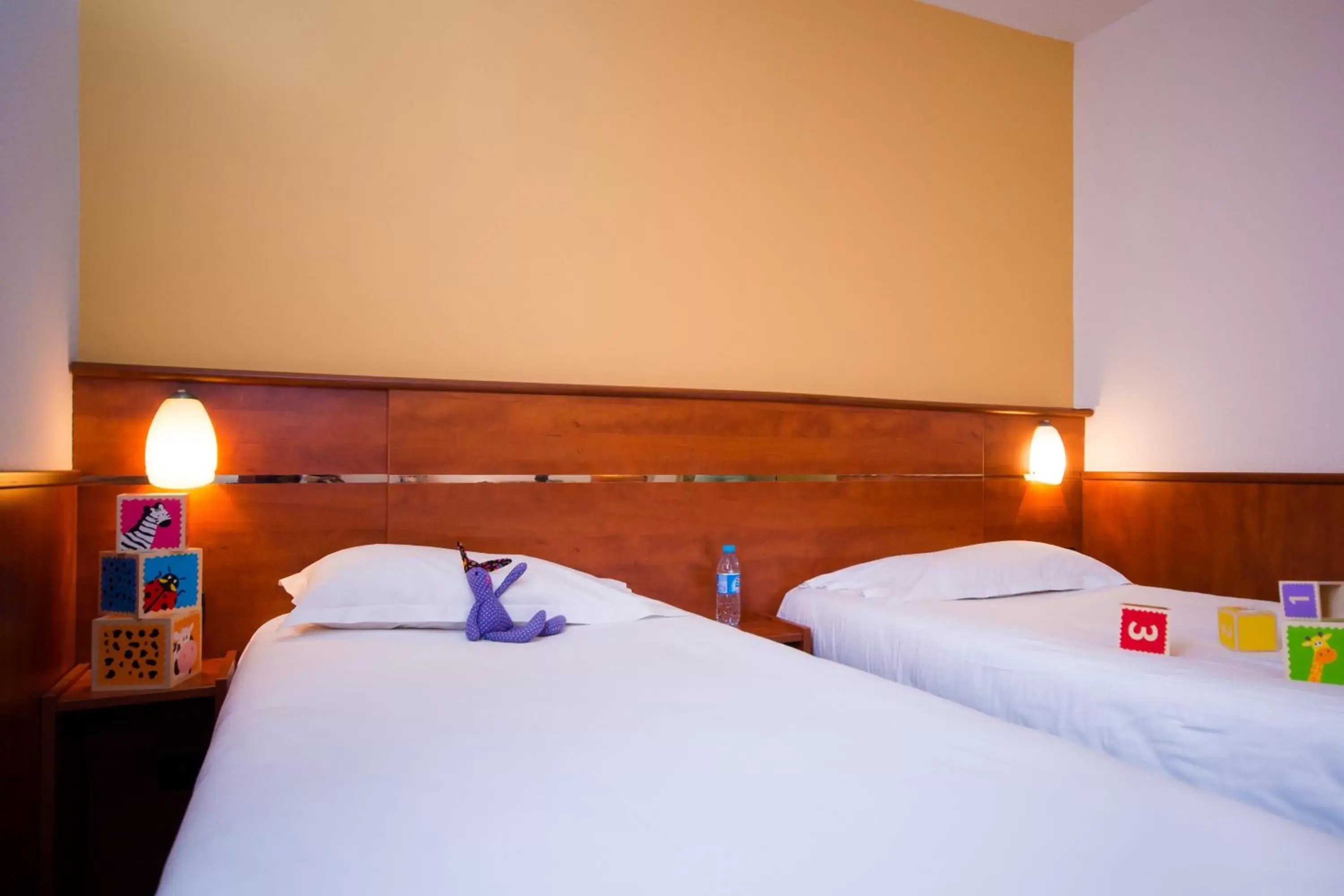 Bed, Room Photo in Brit Hotel Rennes St Grégoire – Le Villeneuve