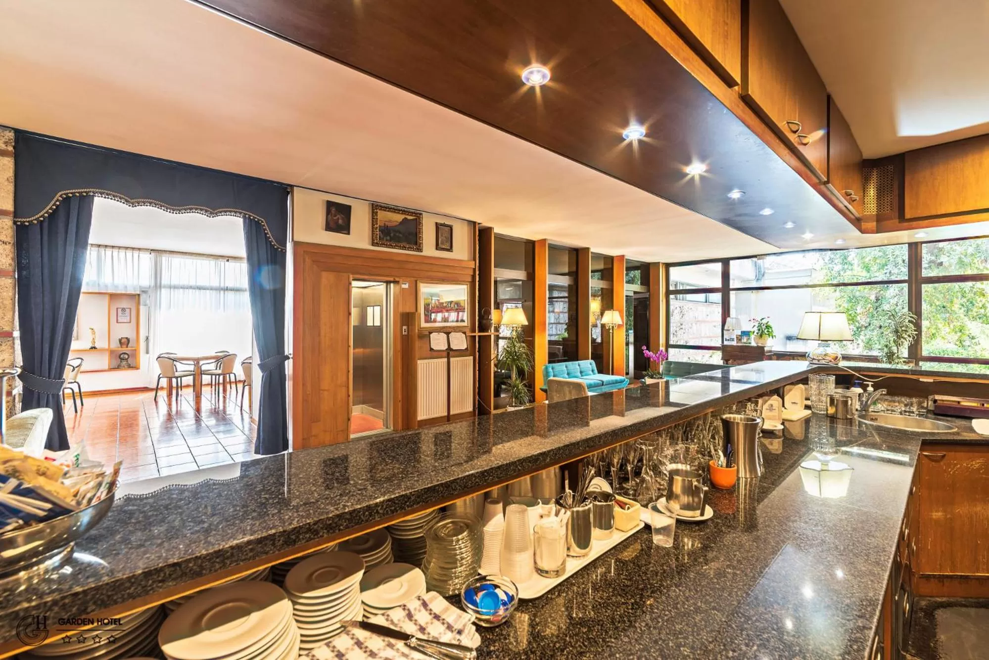 Lounge or bar in Hotel Garden Terni