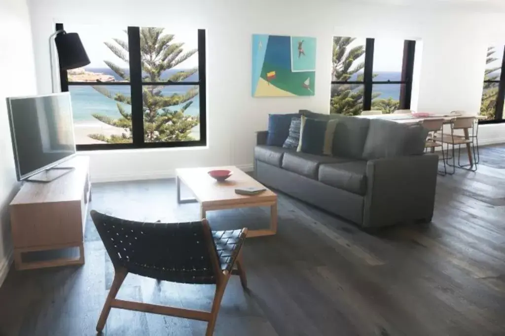 Seating Area in Bondi 38 Serviced Apartments