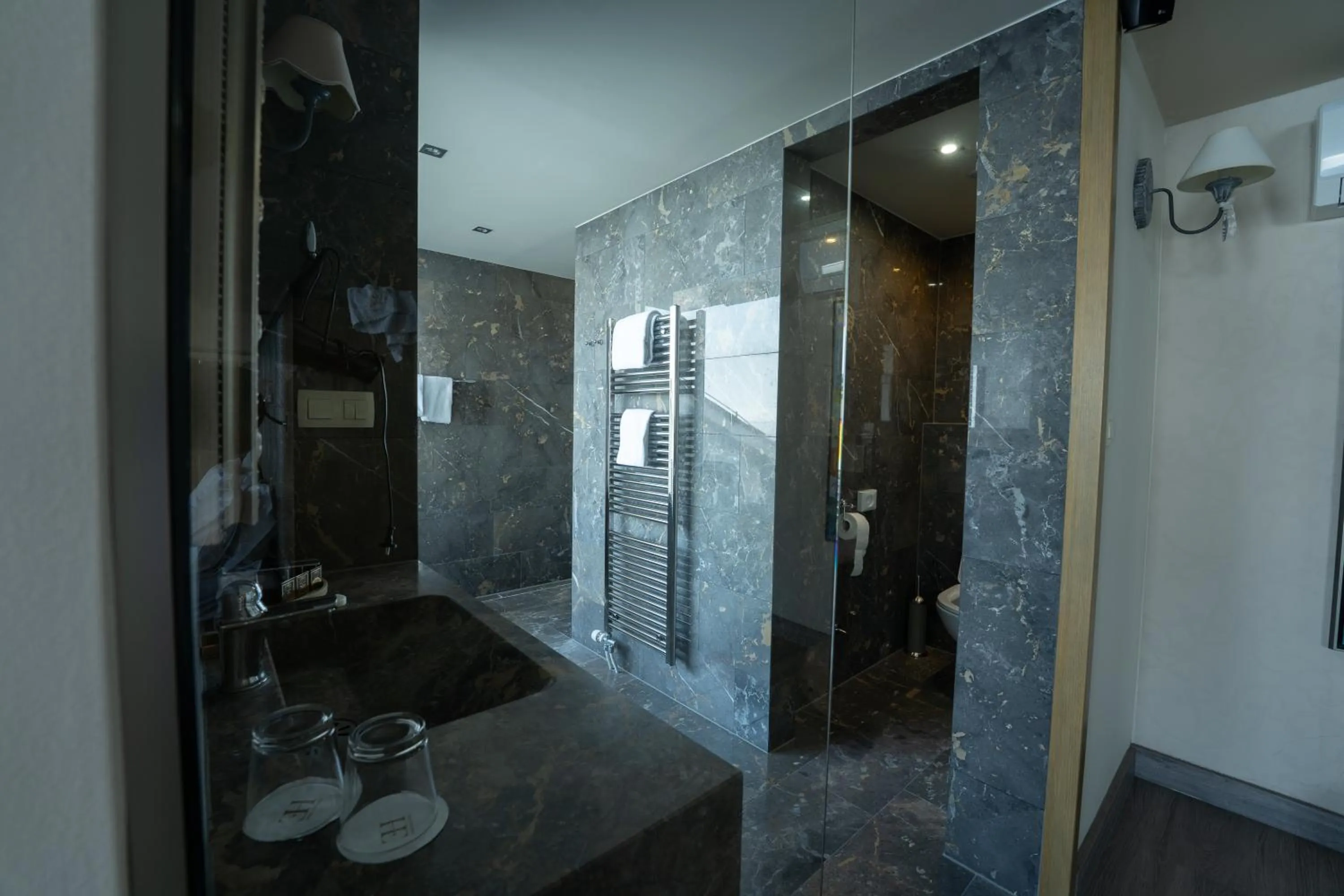 Toilet in Hotel Piran