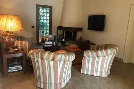 Seating Area in Villa delle palme B&B 5 stelle