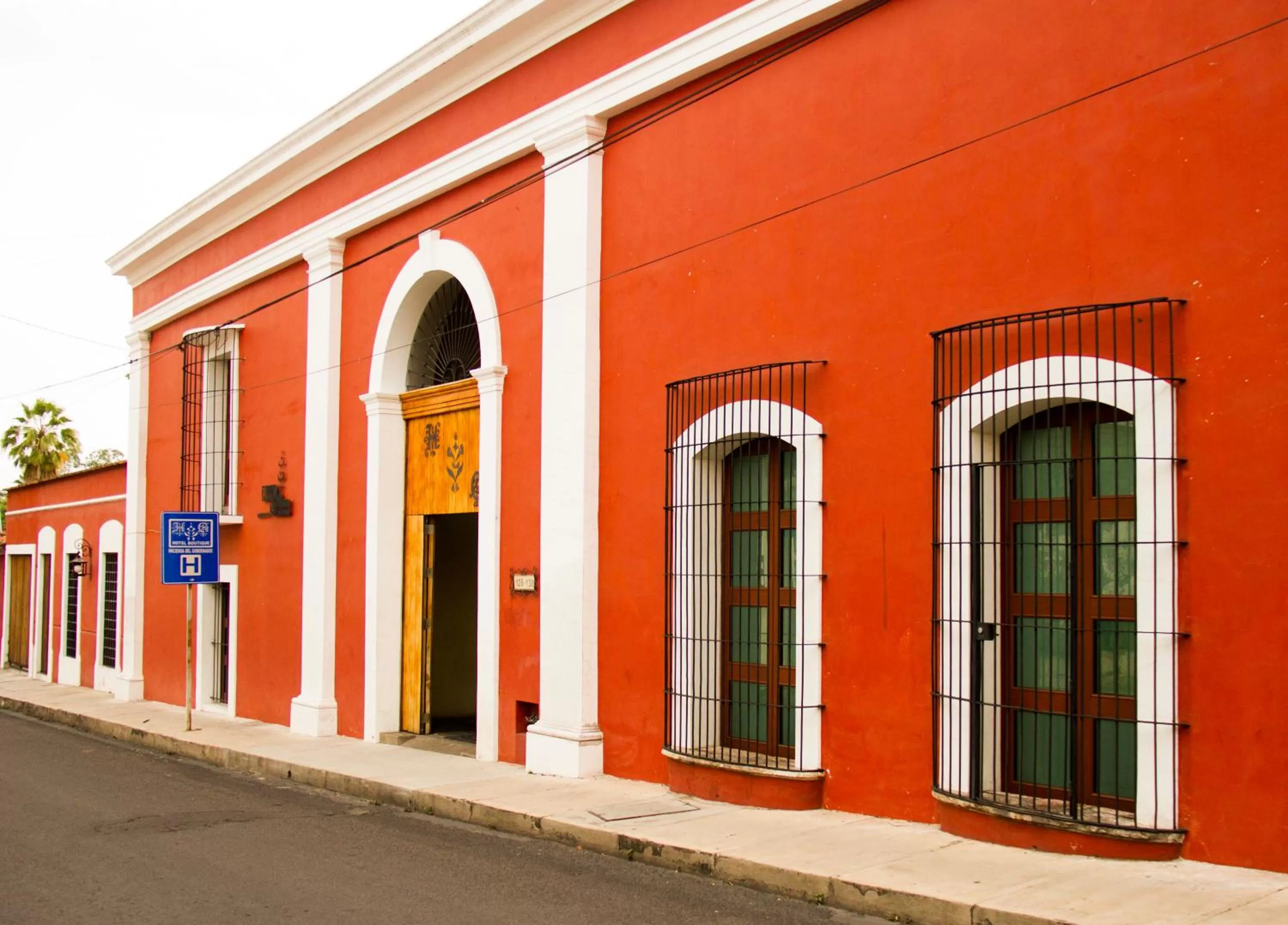 Property building in Hotel Boutique Hacienda del Gobernador