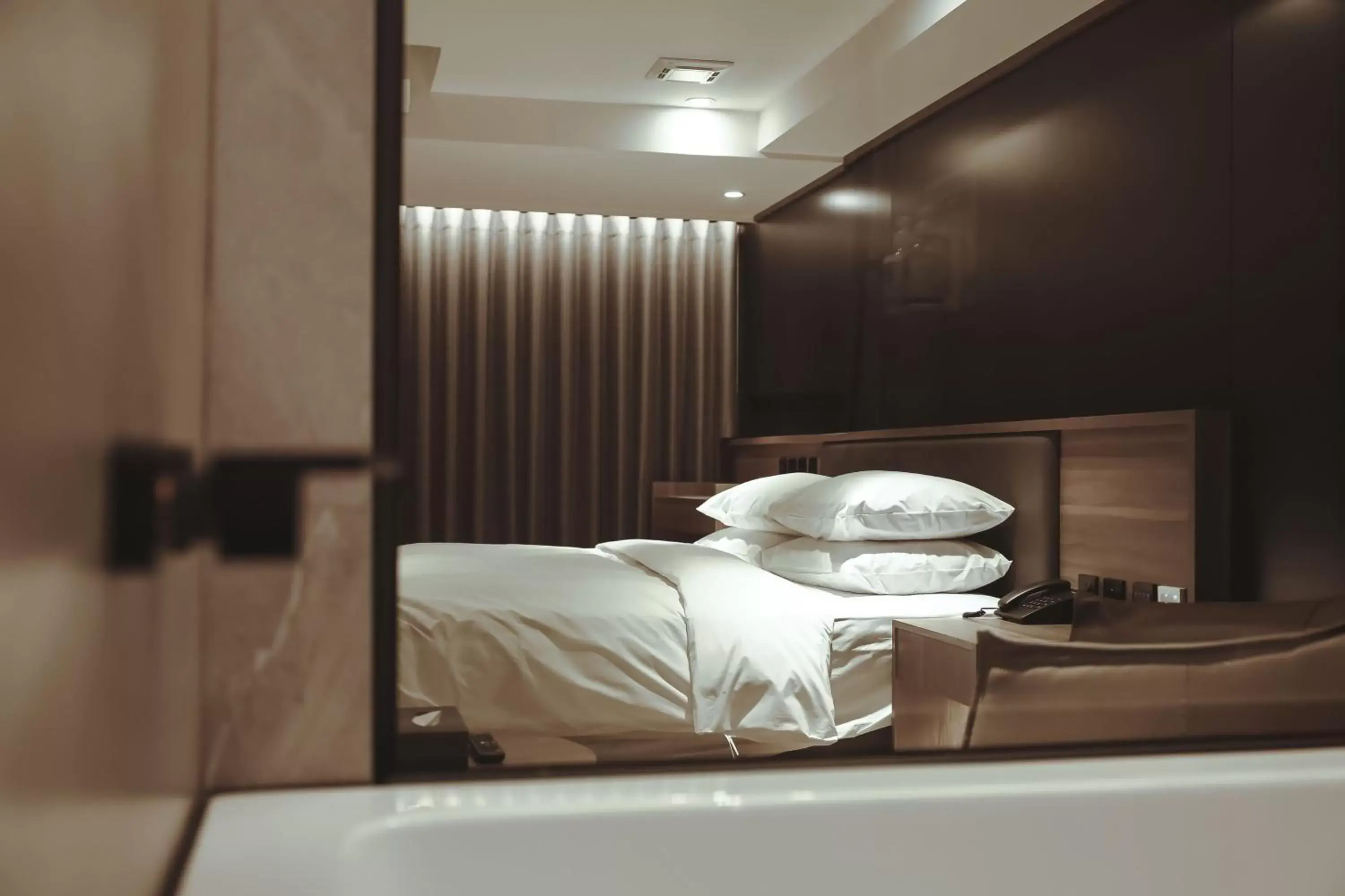 Bed in Autumn Willow Hotel Bed in Autumn Willow Hotel