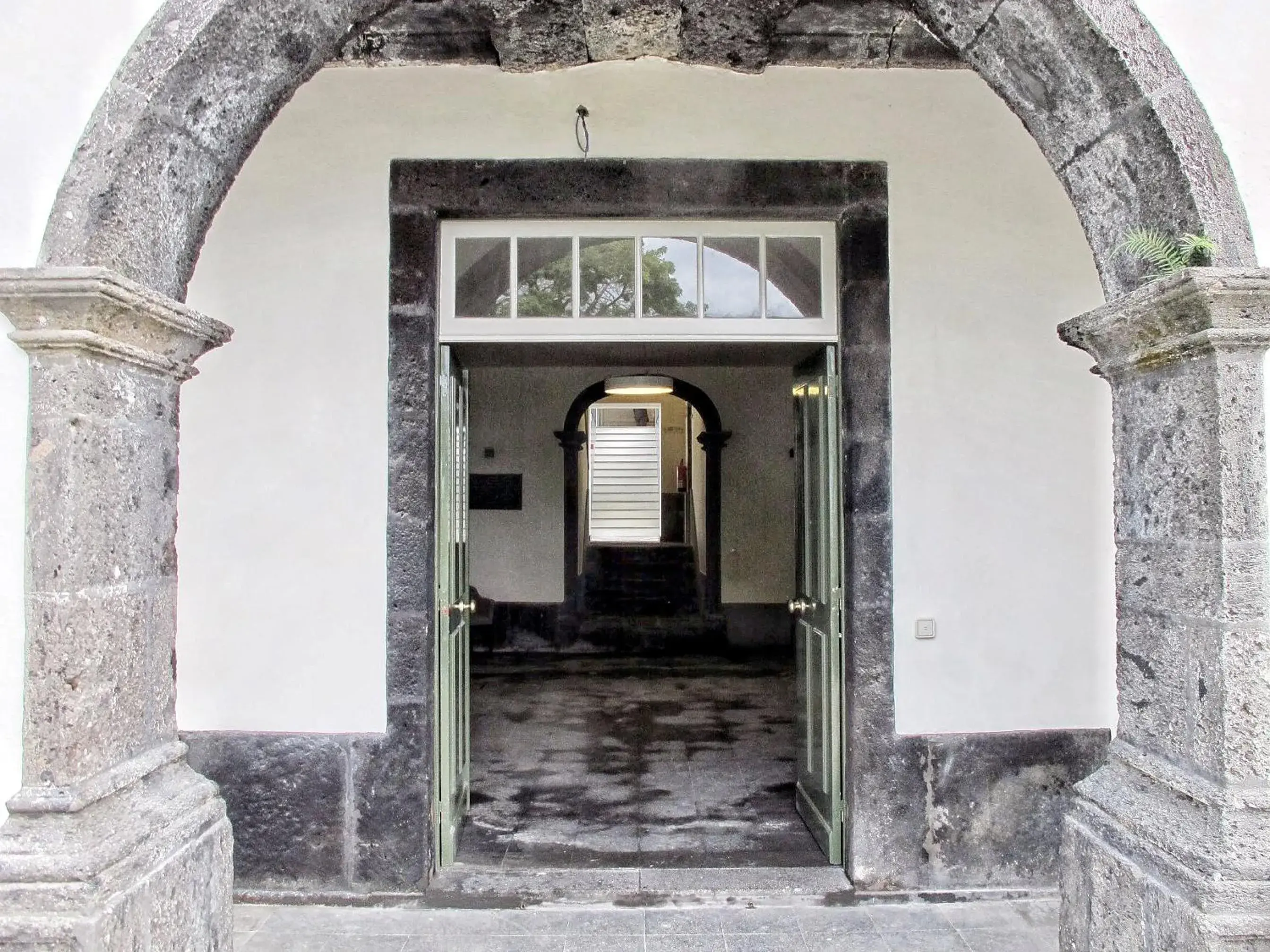 Facade/entrance in Azores Youth Hostels - Sao Miguel