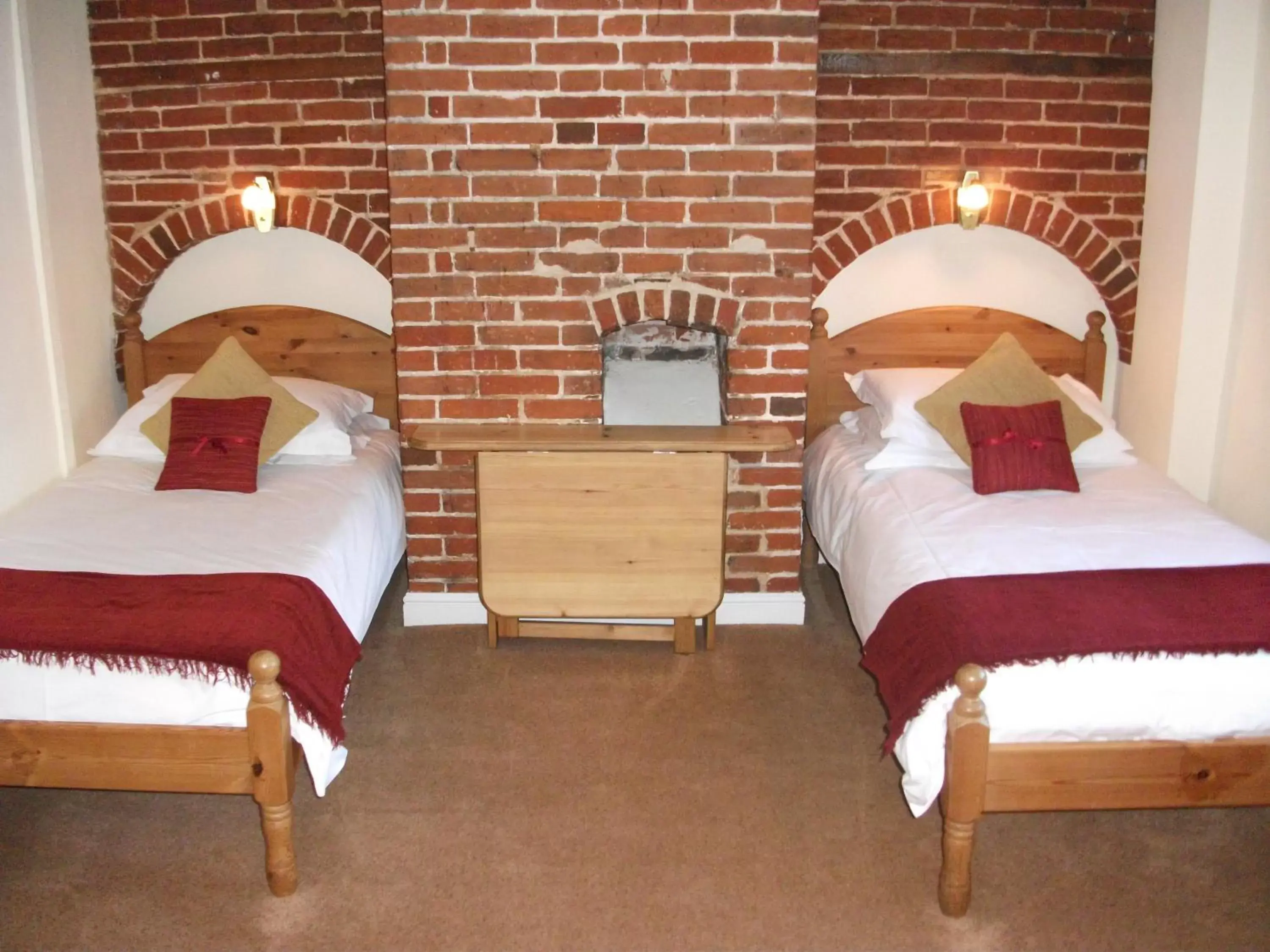 Bed in The Castle Inn