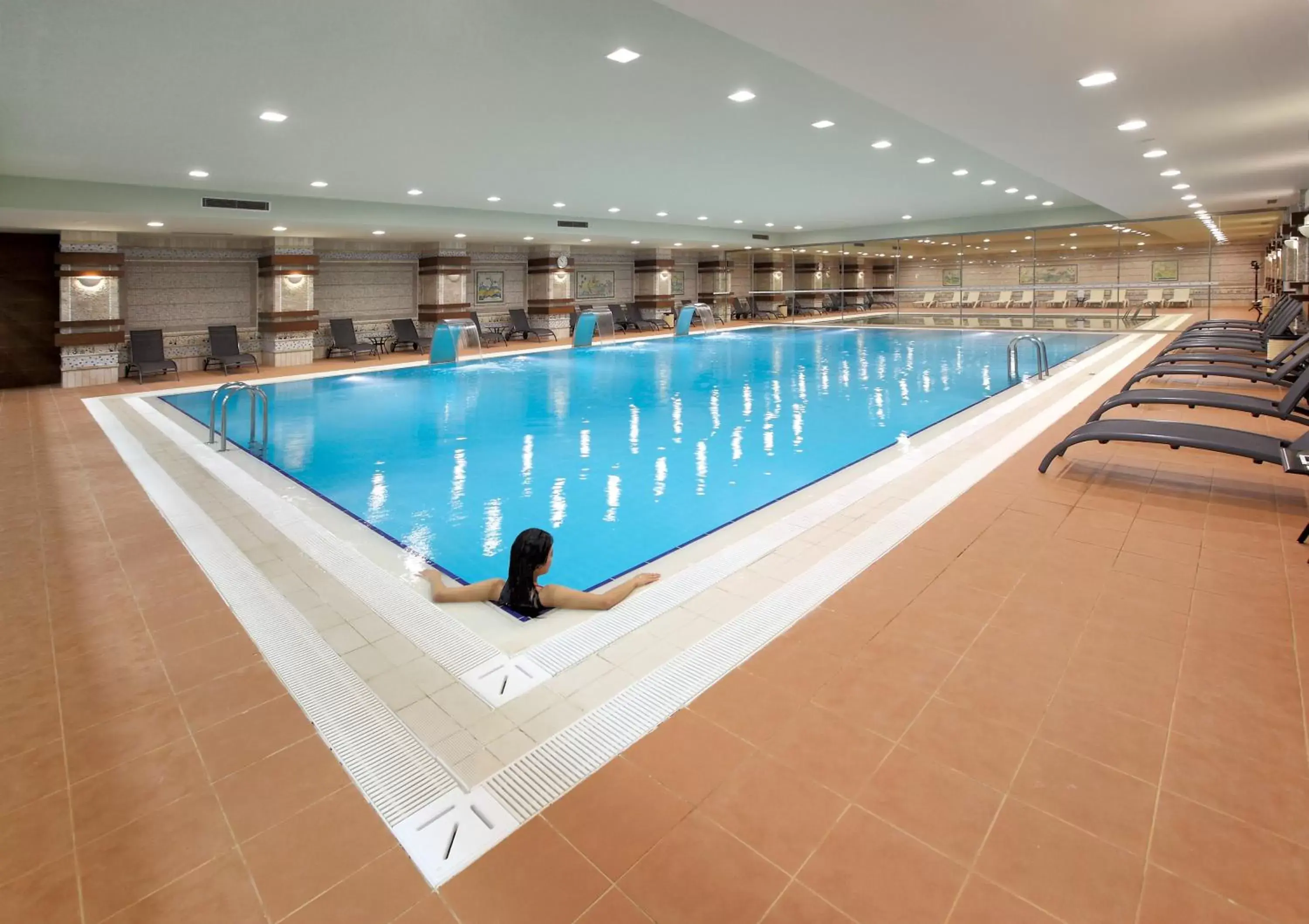 People, Swimming Pool in Radisson Blu Resort & Spa Cesme