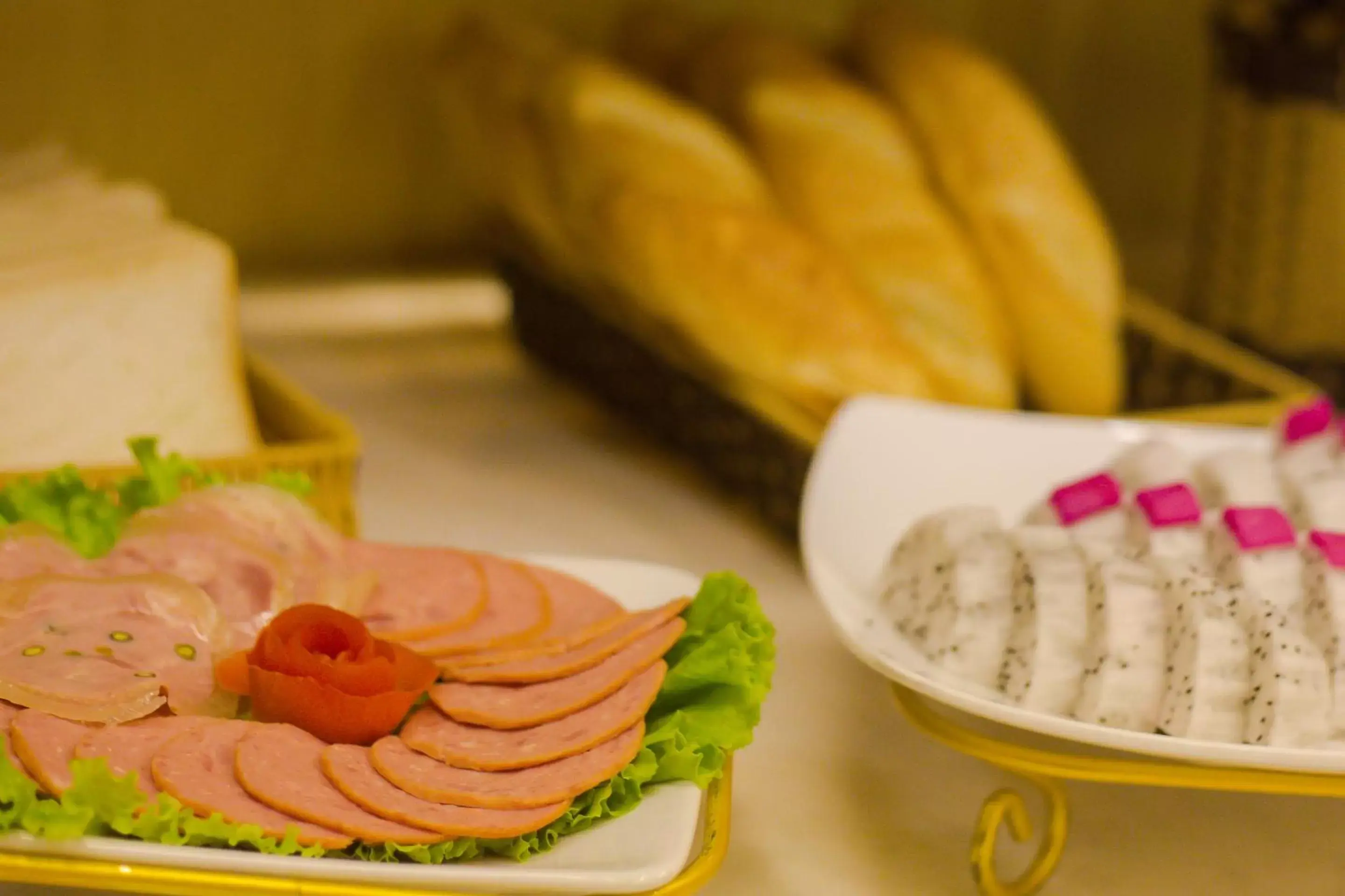 Buffet breakfast in Golden Art Hotel Buffet breakfast in Golden Art Hotel