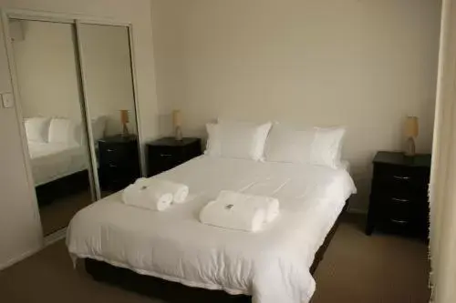 Bed in Alexandra Apartments