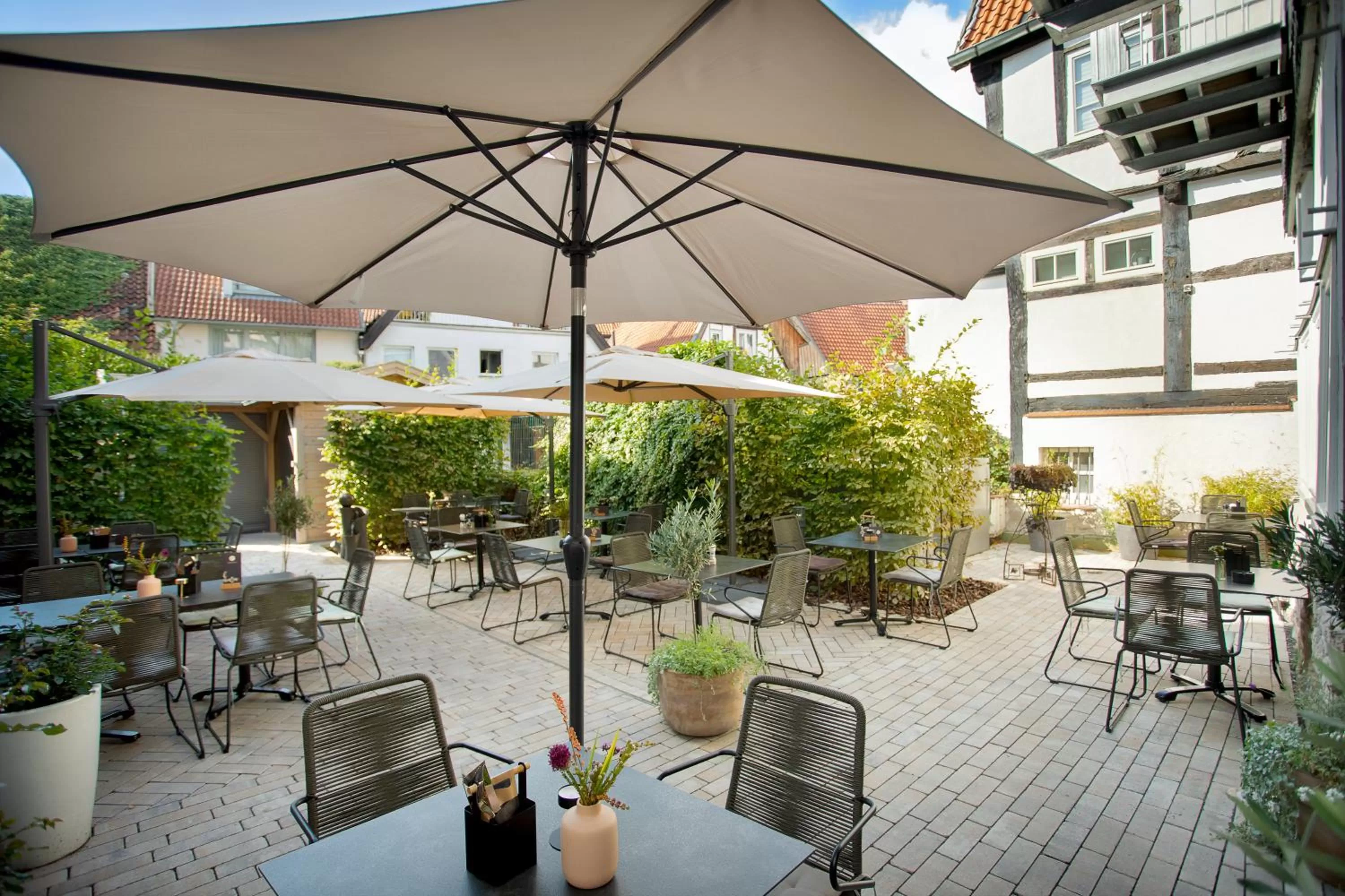 Patio in Wertschätzer Hotel - Krumme Str