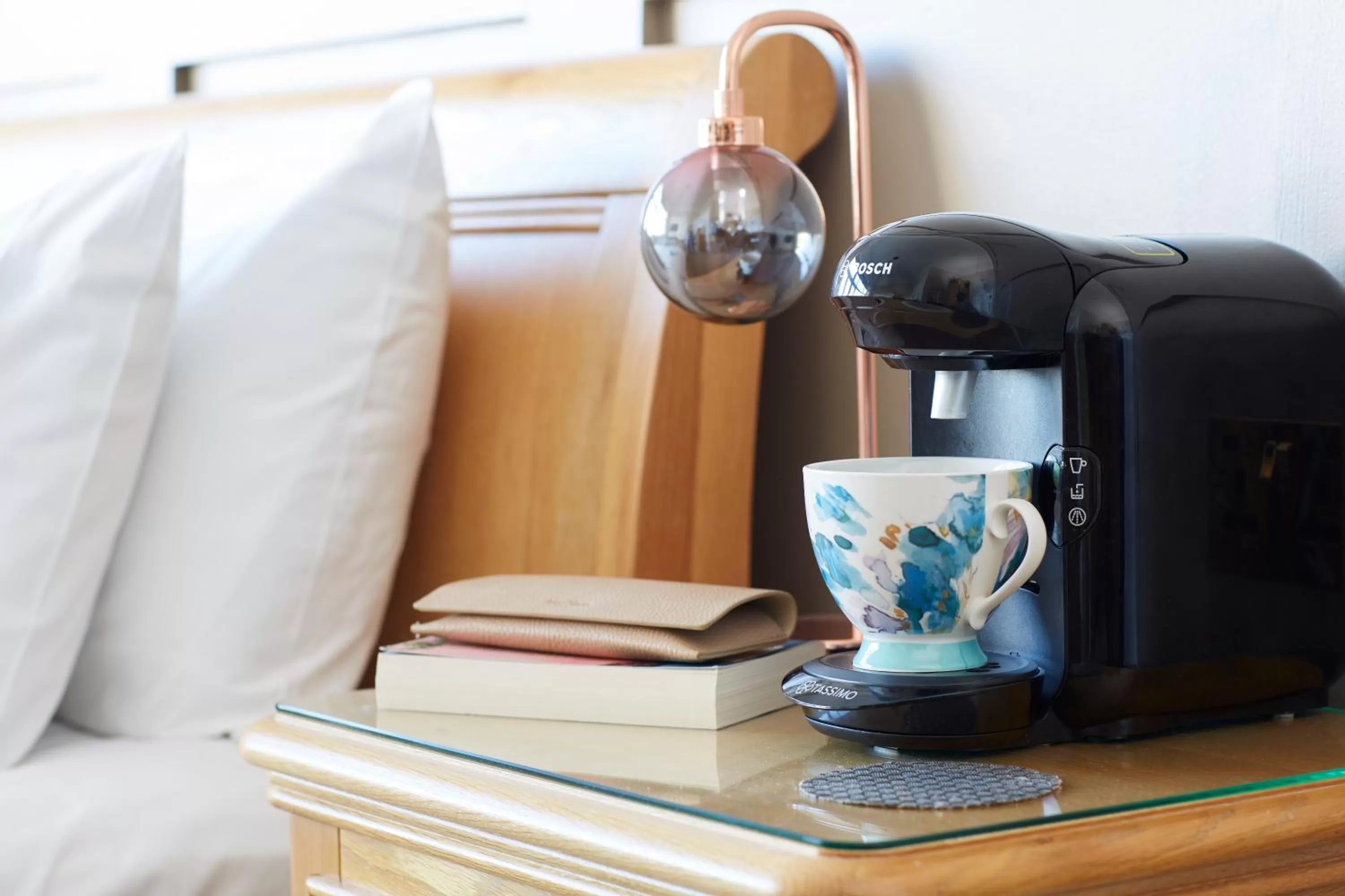 Coffee/tea facilities in Luccombe Hall Hotel