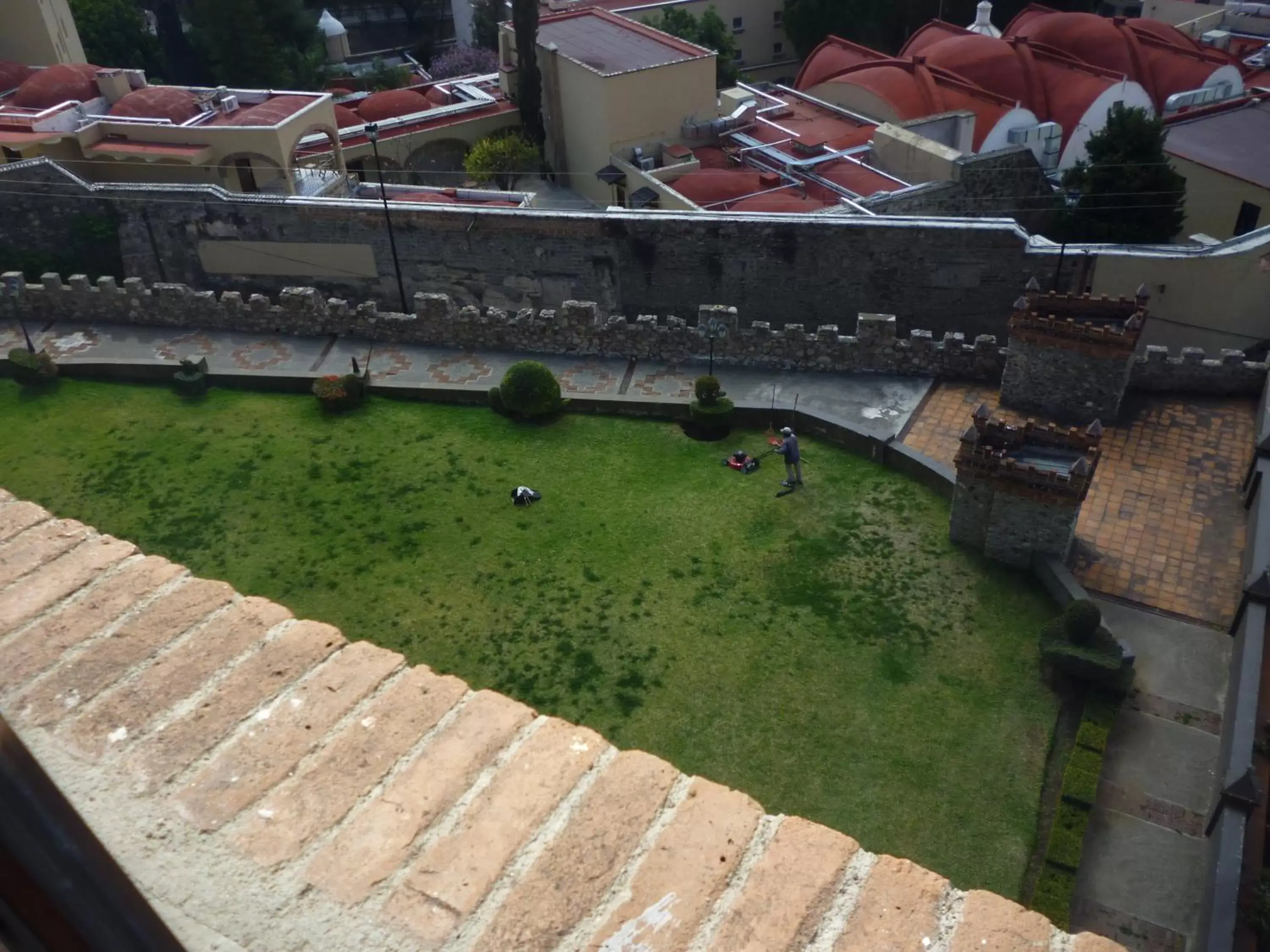 Garden, Bird's-eye View in Hotel Castillo de Santa Cecilia