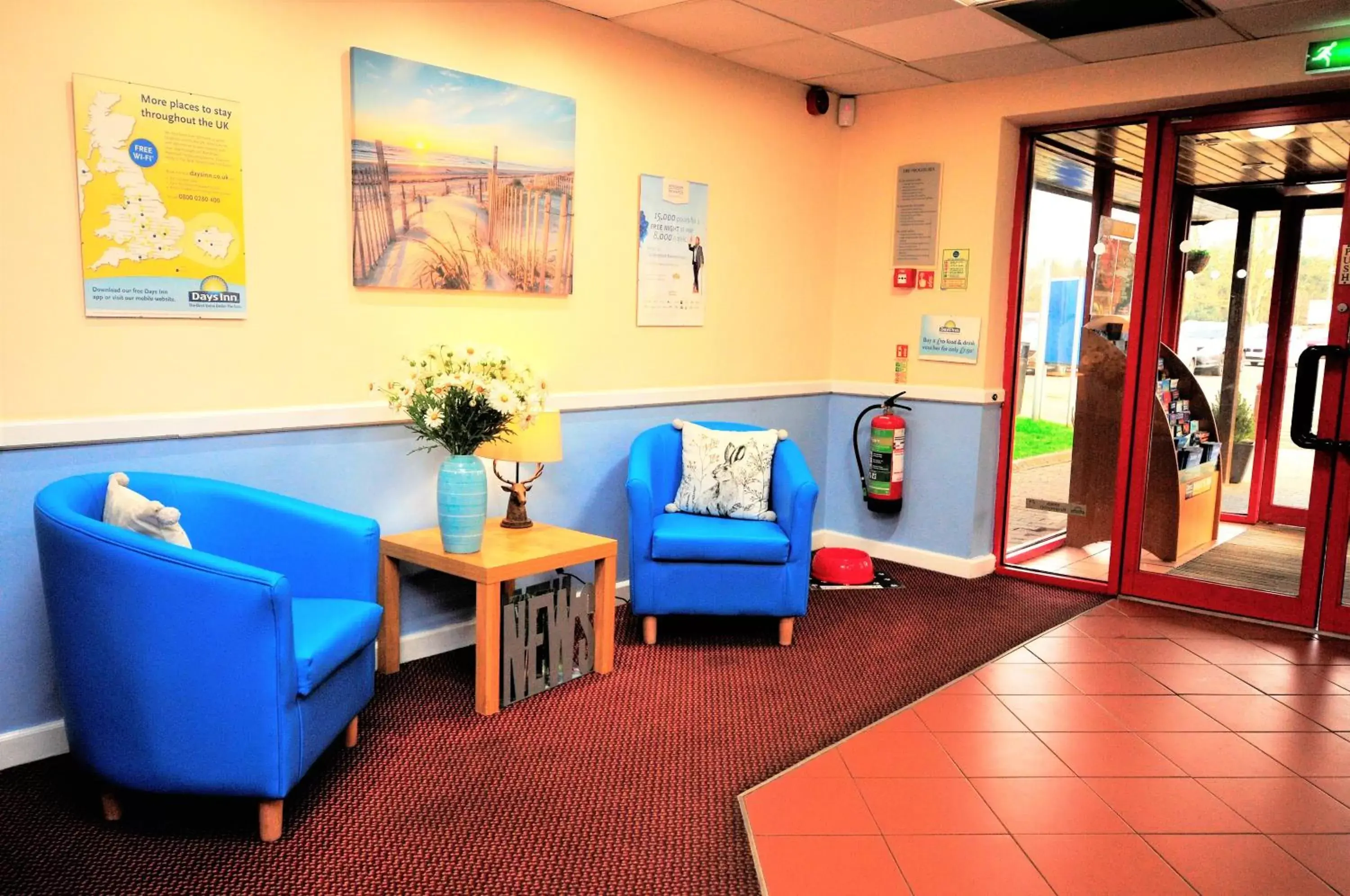 Lobby or reception in Days Inn Hamilton Lobby or reception in Days Inn Hamilton