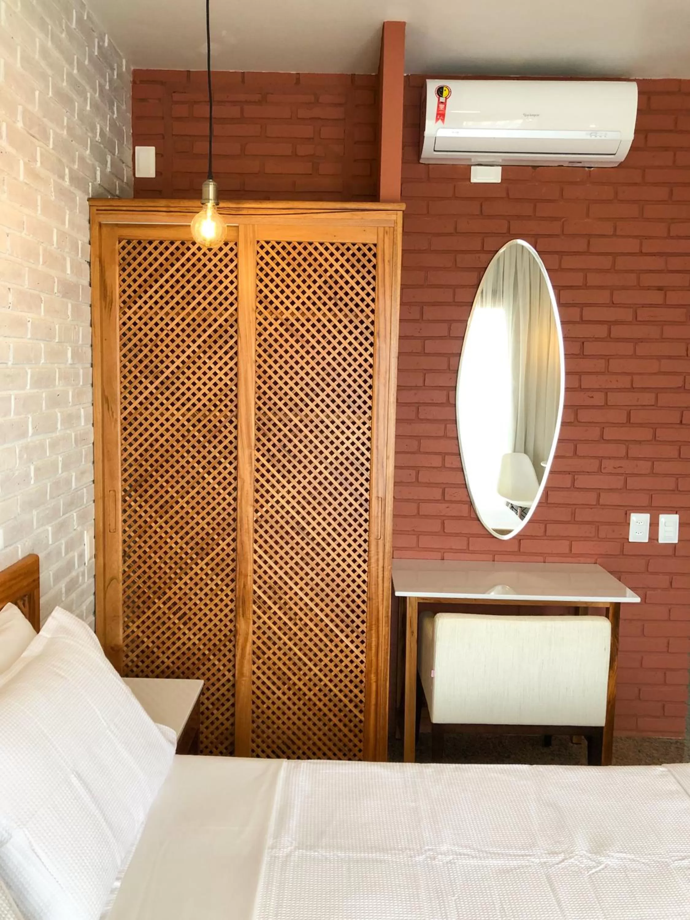 Bed in Hotel Vento Brasil