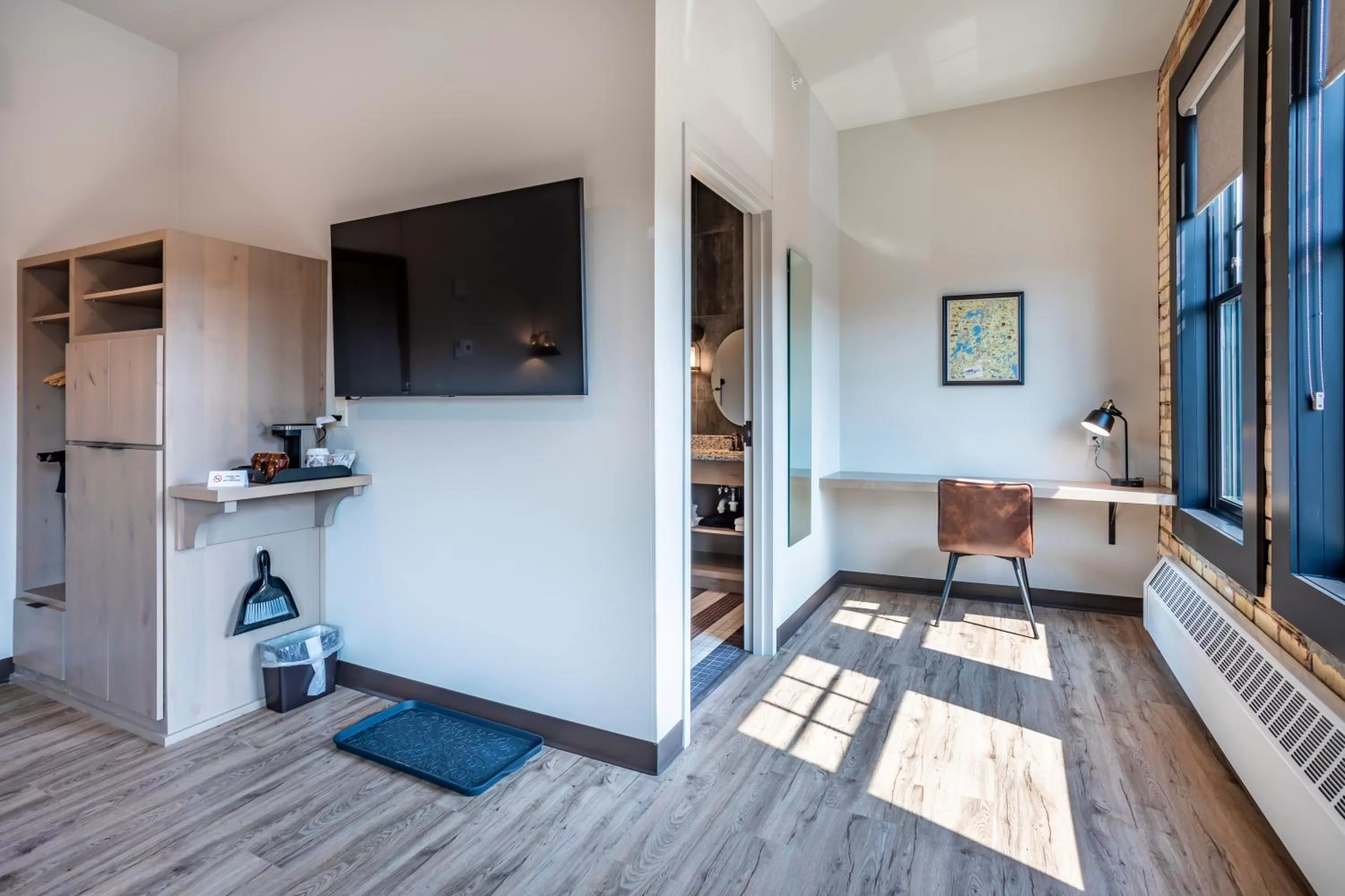 TV/Entertainment Center in Crosby Lofts