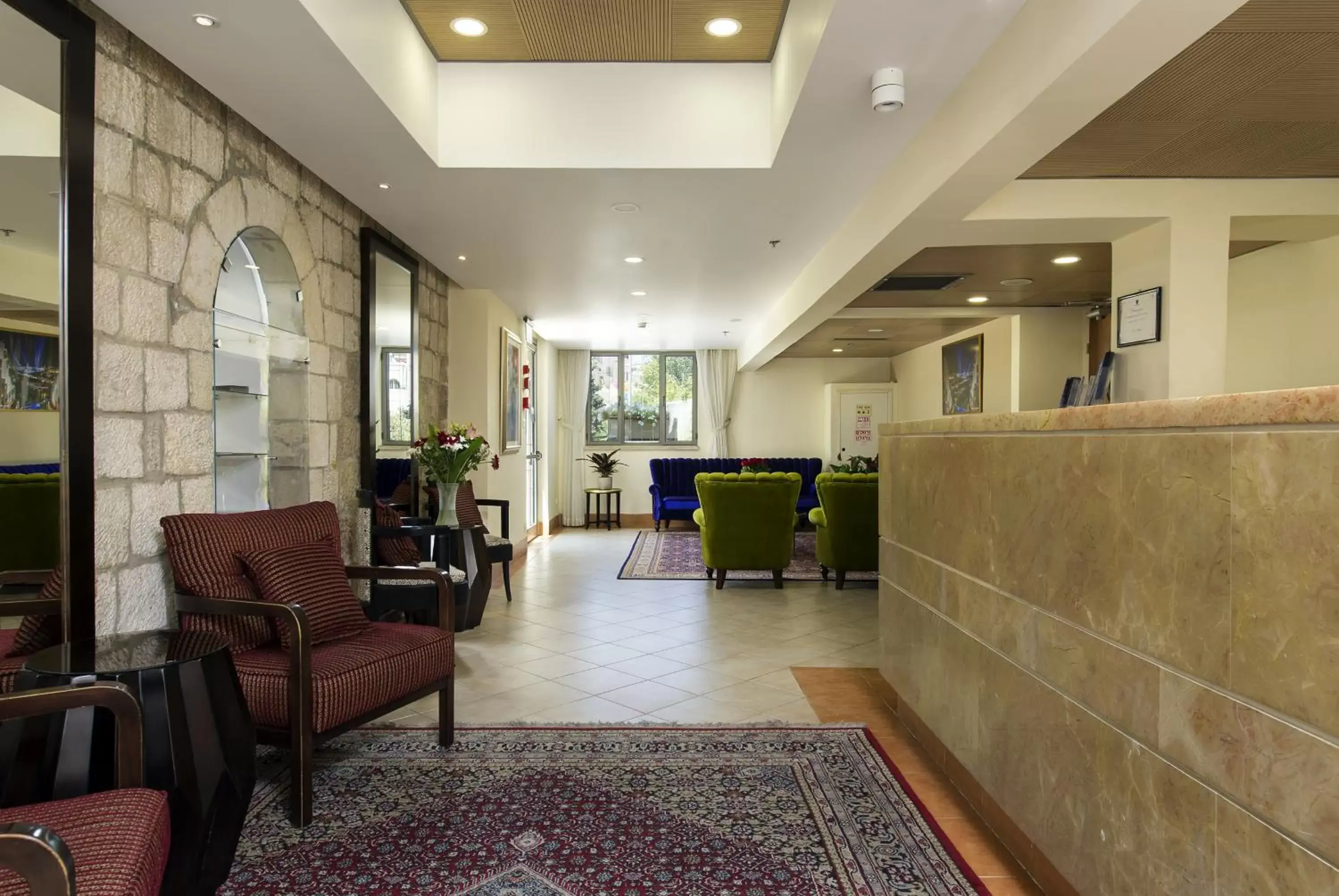 Area and facilities, Lobby/Reception in The Sephardic House Hotel in The Jewish Quarter