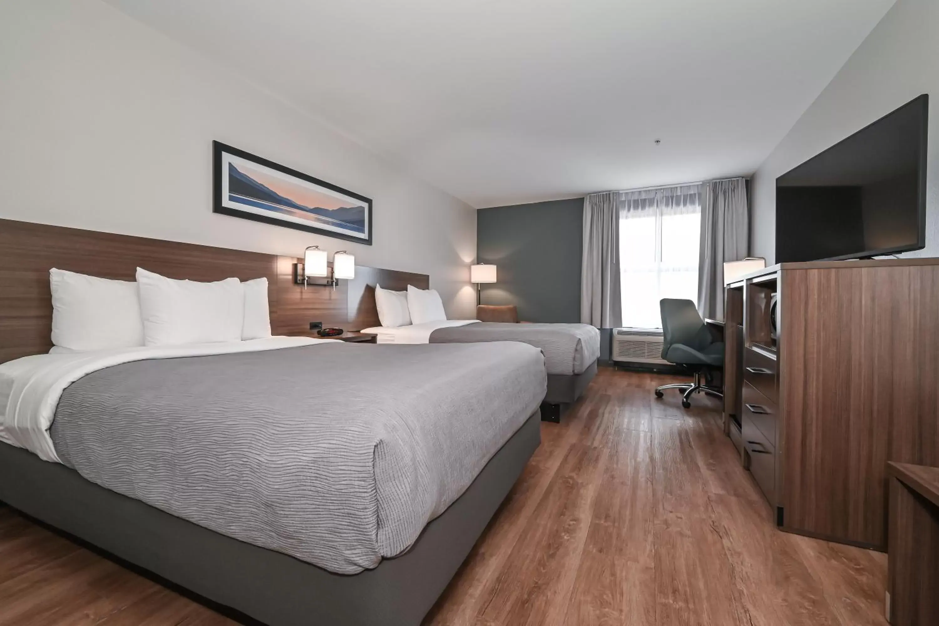 Standard Double Room with Two Double Beds, Exterior Hall in Quality Inn & Suites Matthews Standard Double Room with Two Double Beds, Exterior Hall in Quality Inn & Suites Matthews