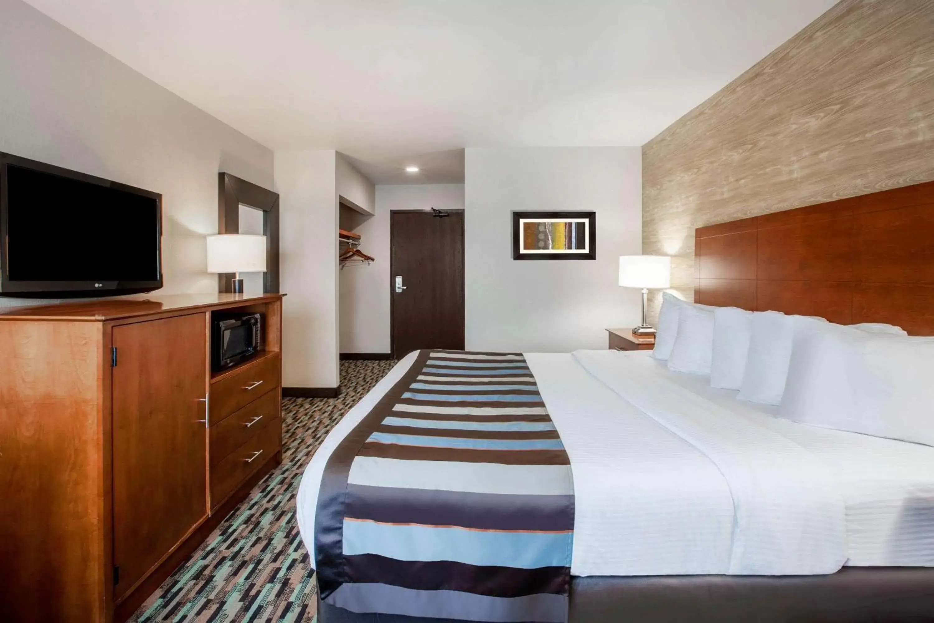 Photo of the whole room, Bed in Wingate by Wyndham Detroit Metro Airport