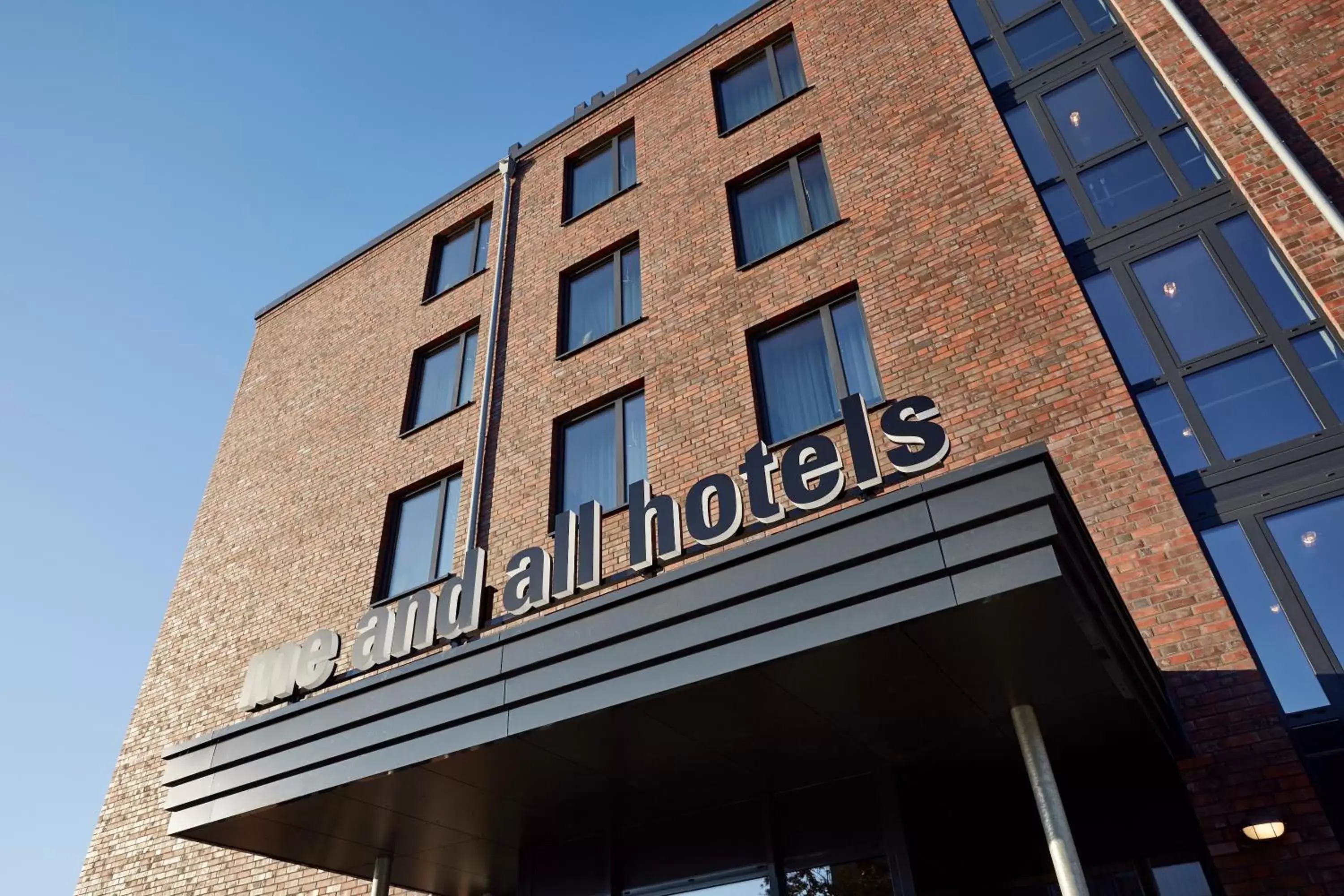 Facade/entrance in Me and All Hotel Kiel, by Hyatt Facade/entrance in Me and All Hotel Kiel, by Hyatt