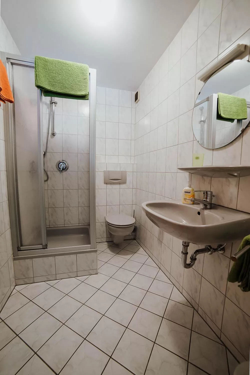 Bathroom in Berggasthof Hochpröller