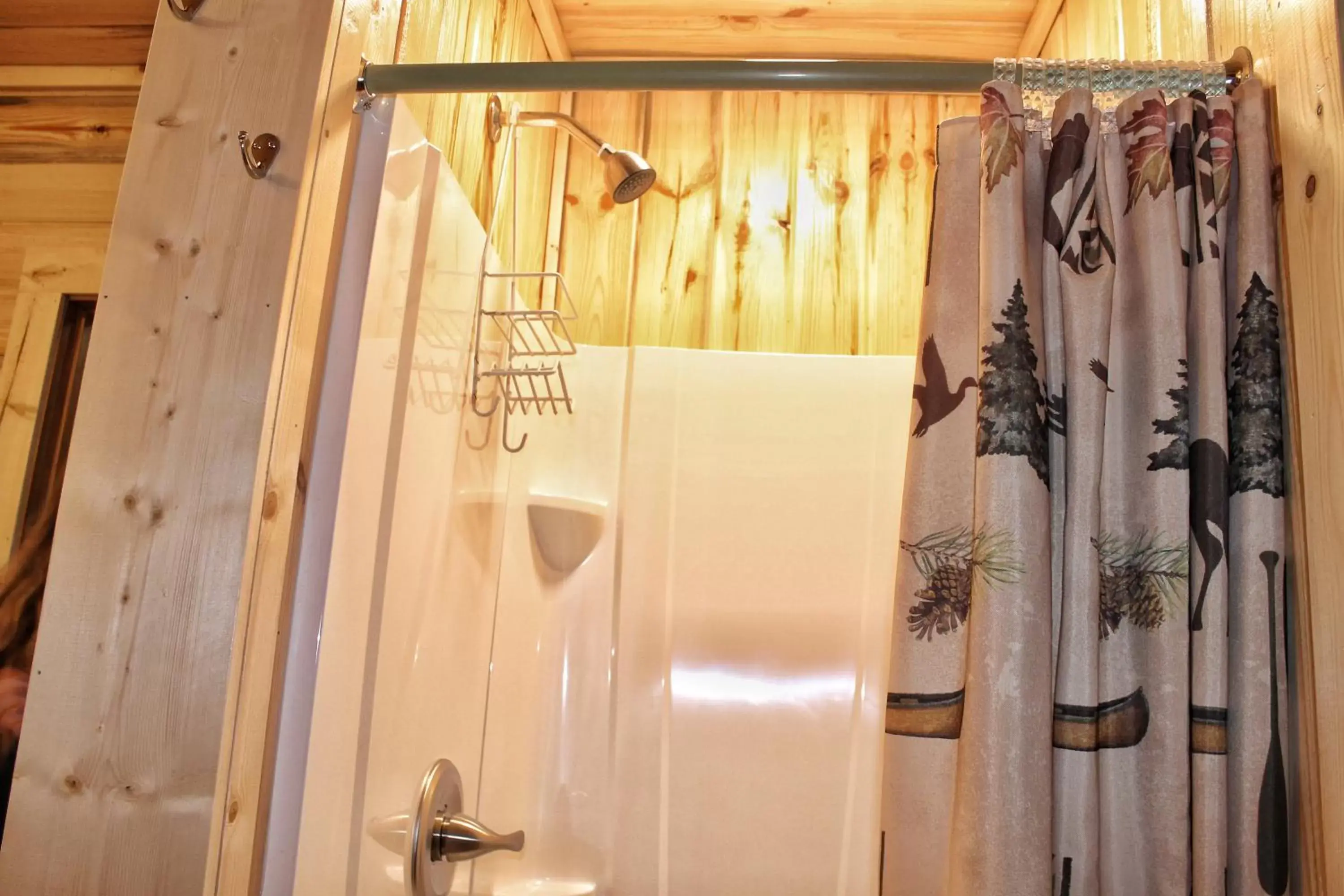 Shower, Bathroom in Pine Haven Resort