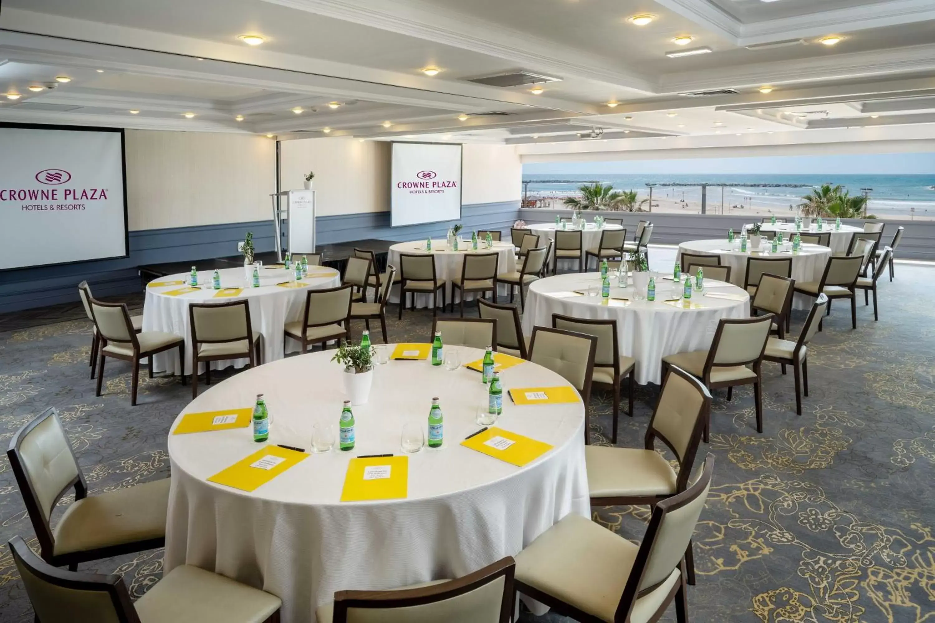 Meeting/conference room in Crowne Plaza Tel Aviv Beach, an IHG Hotel