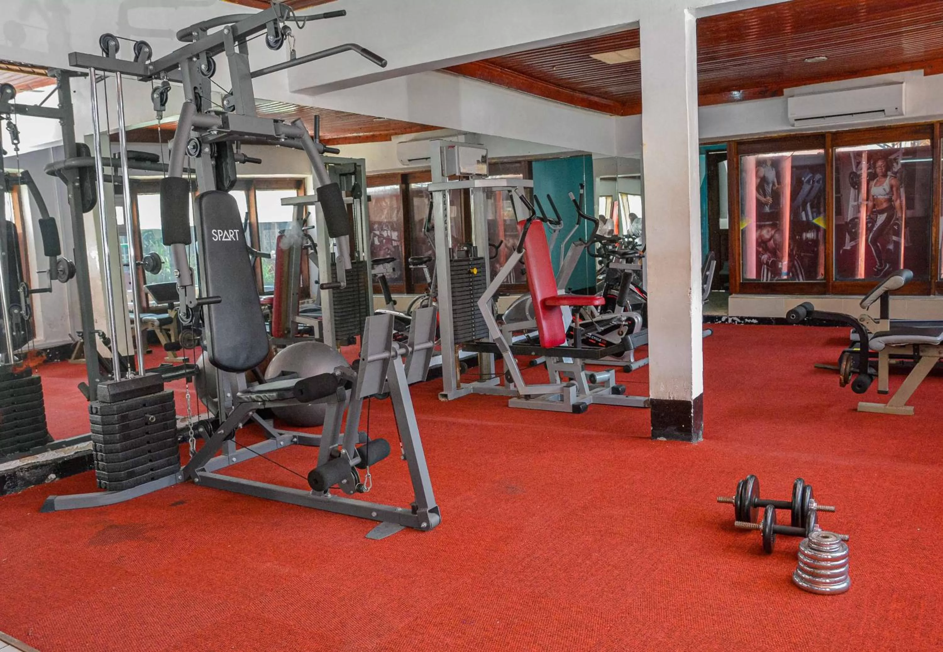 Fitness centre/facilities in Best Western Jangwani Sea Breeze Resort