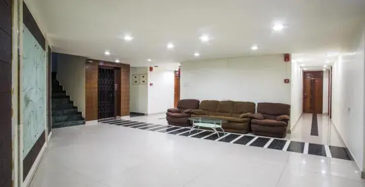 Lobby or reception in Hotel Mandakini Plaza