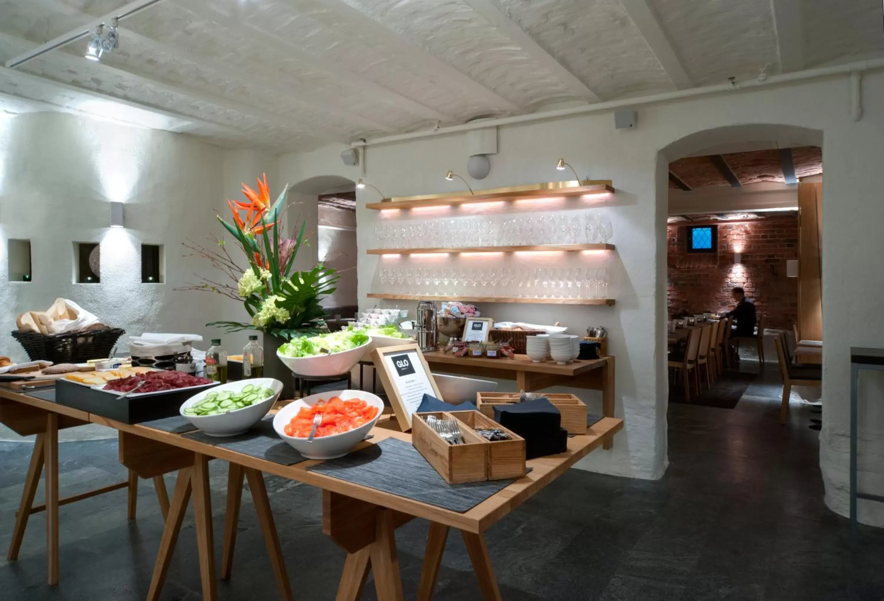 Food and drinks in GLO Hotel Art Food and drinks in GLO Hotel Art