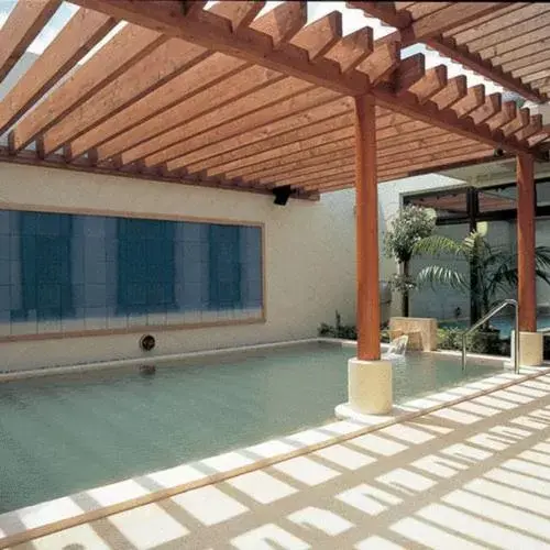 Hot Spring Bath in The Beach Tower Okinawa Hotel