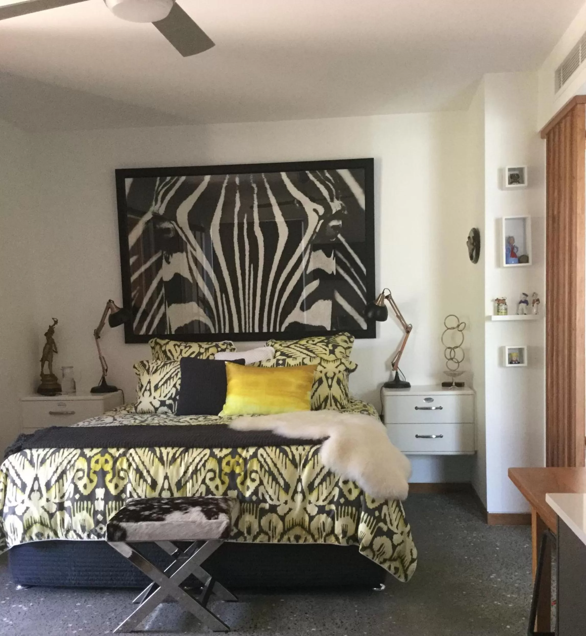 Decorative detail, Bed in BULC Boutique Bed & Breakfast