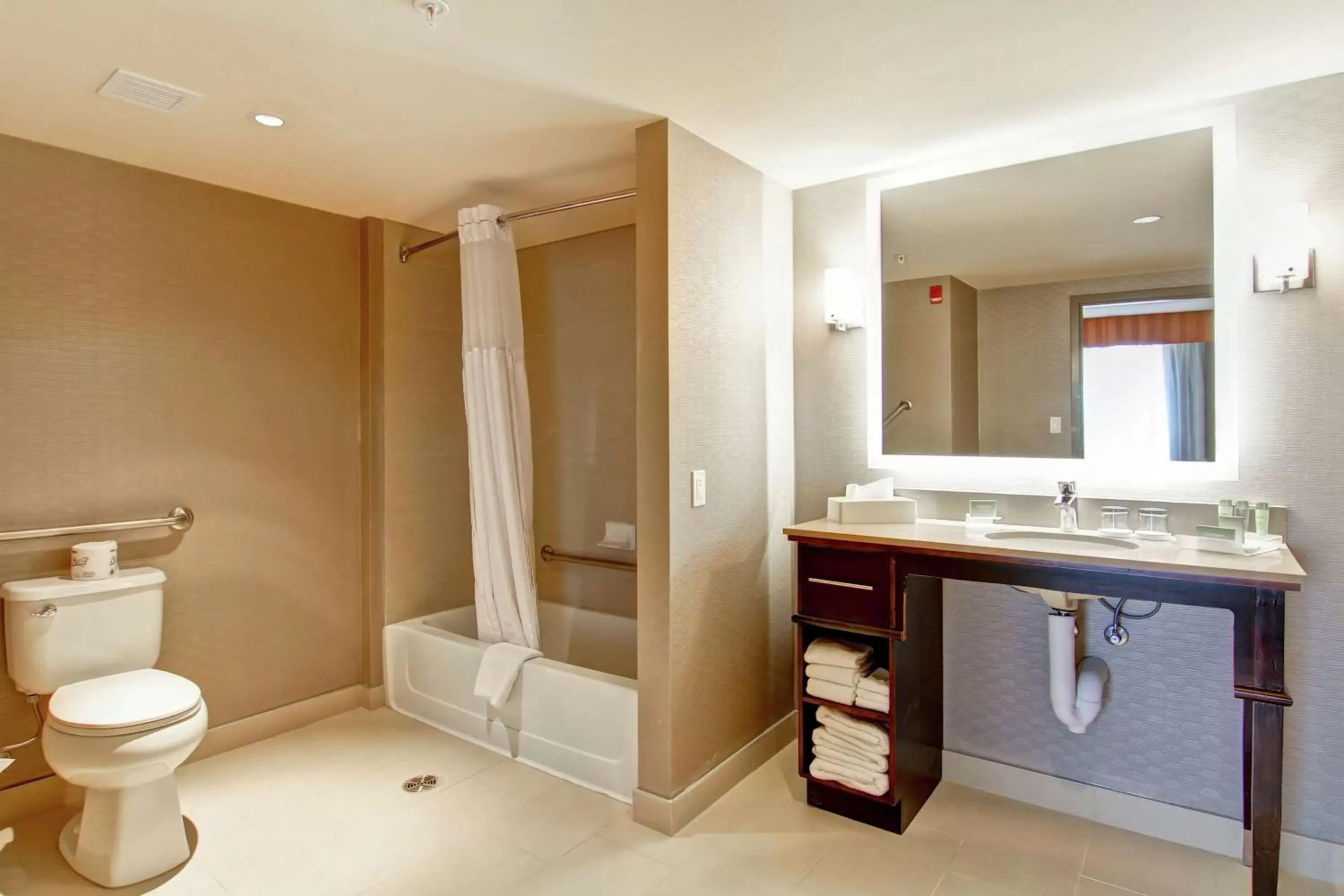 Bathroom in Homewood Suites by Hilton Toronto-Ajax