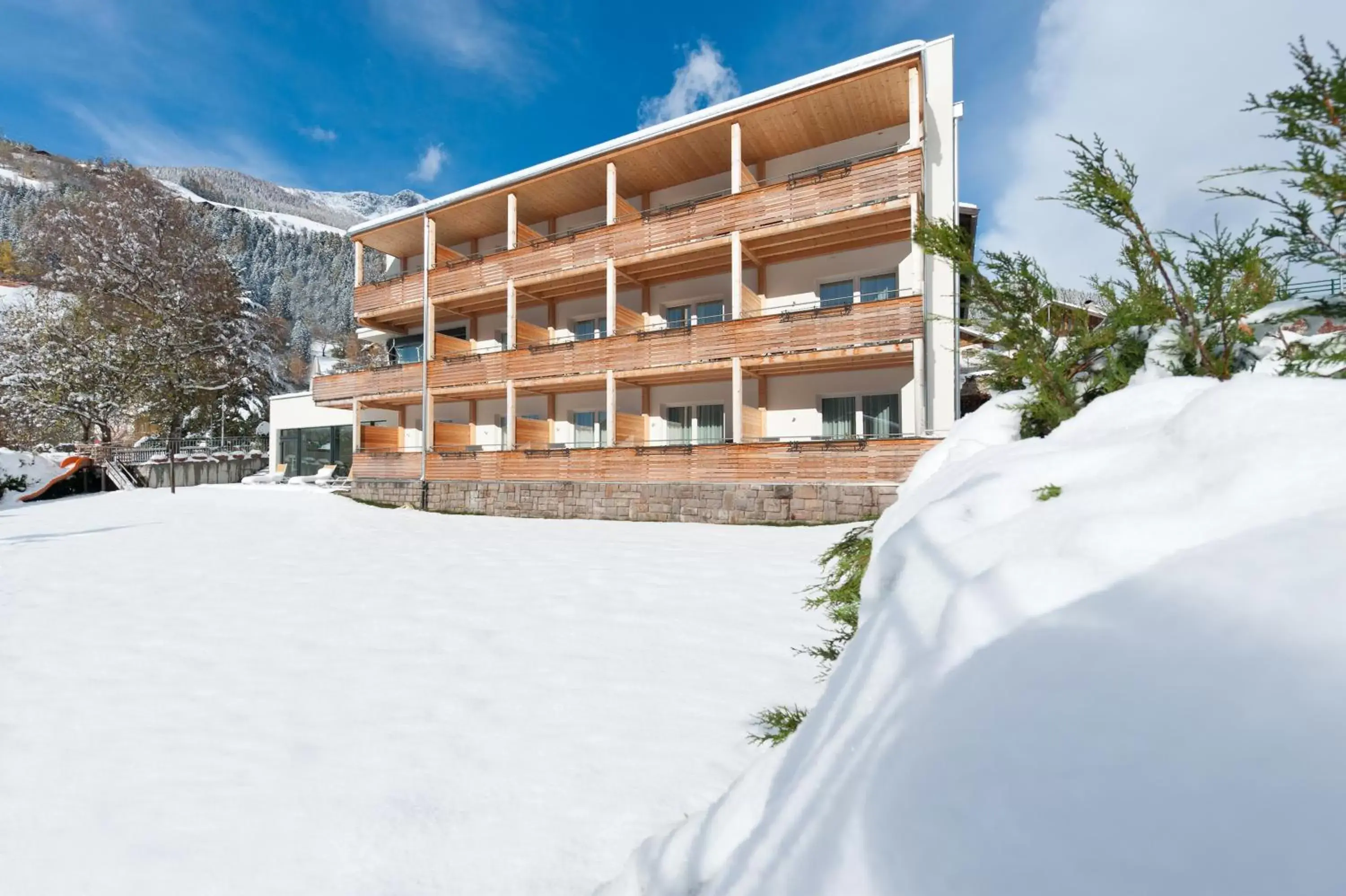 Property building, Winter in Kreativ Hotel Landhaus Schweigl