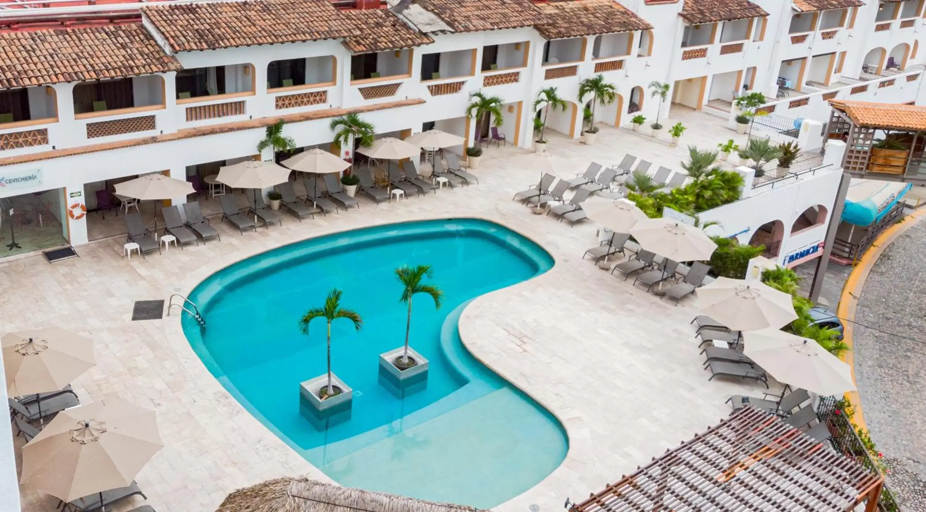 Swimming pool, Pool View in Canto del Sol Puerto Vallarta All Inclusive