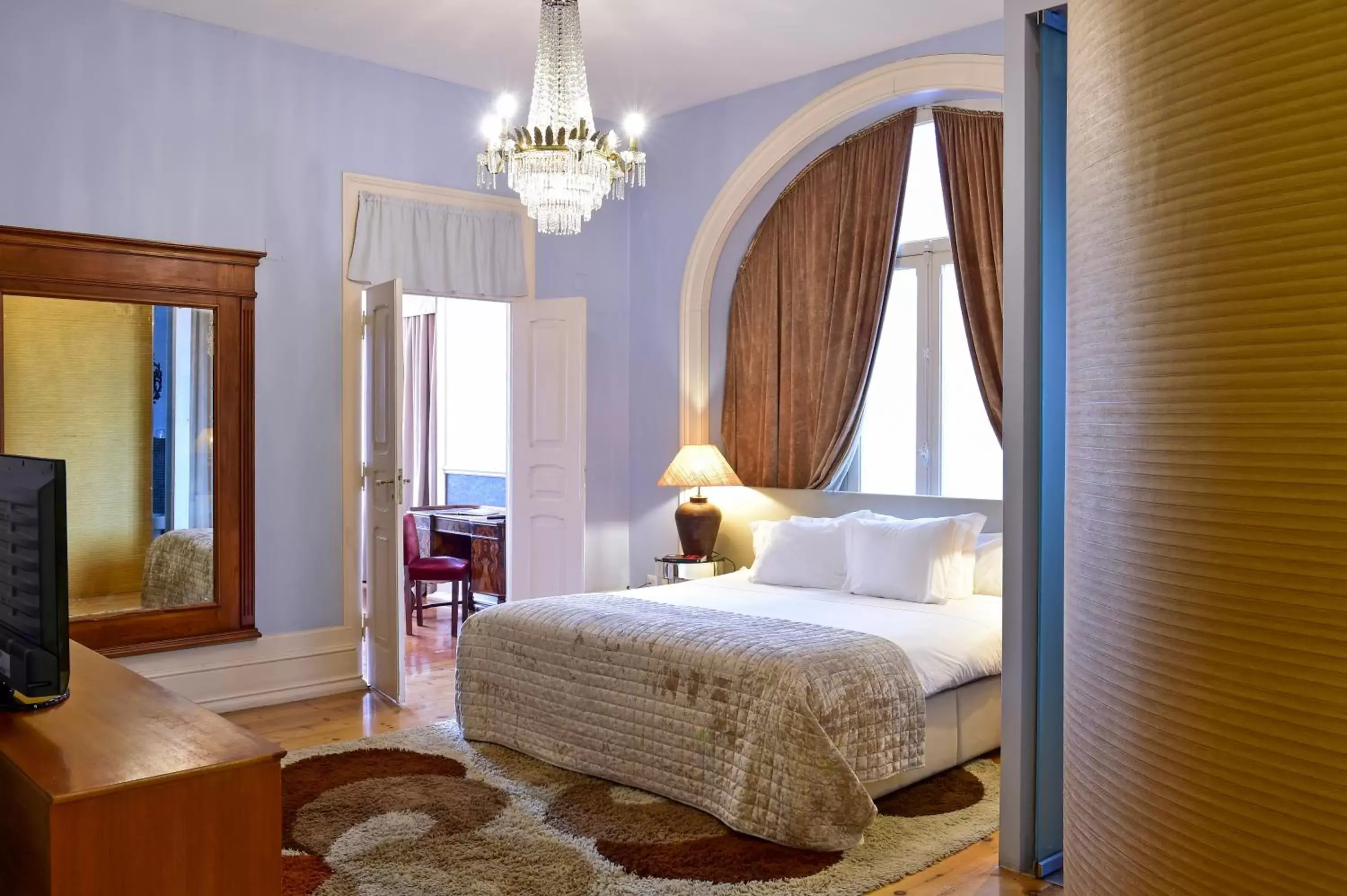 Bed in Palacete Chafariz Del Rei - by Unlock Hotels