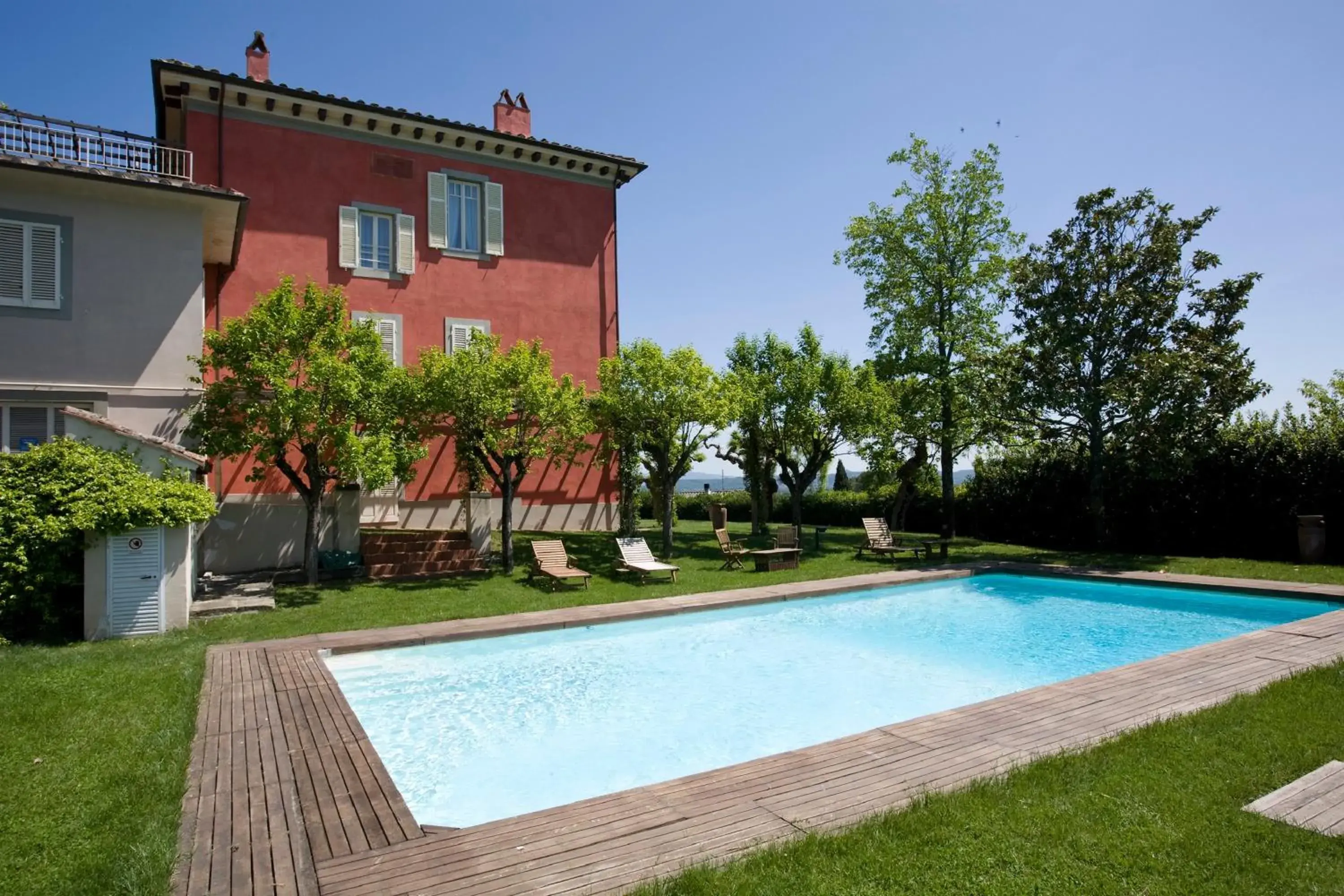 Swimming pool, Property Building in Villa Cassia di Baccano