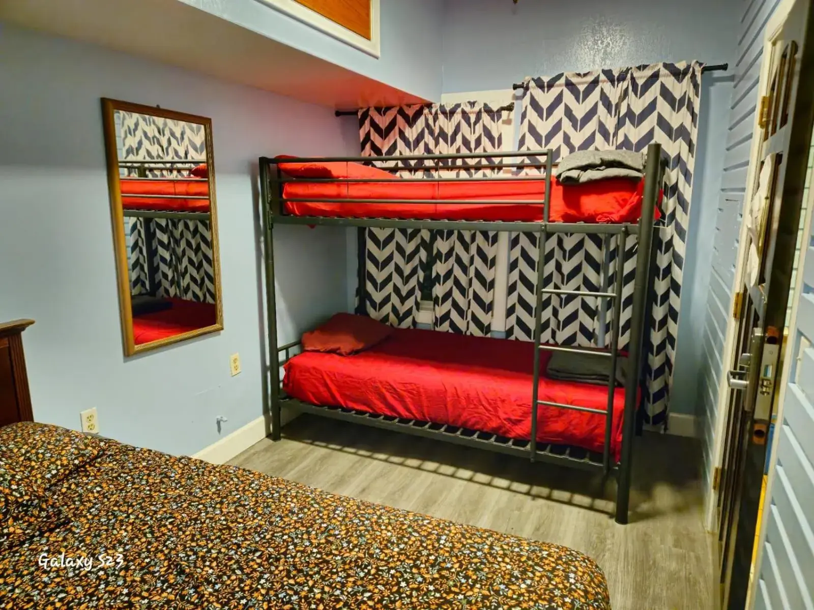 Bed, Bunk Bed in European Hostel