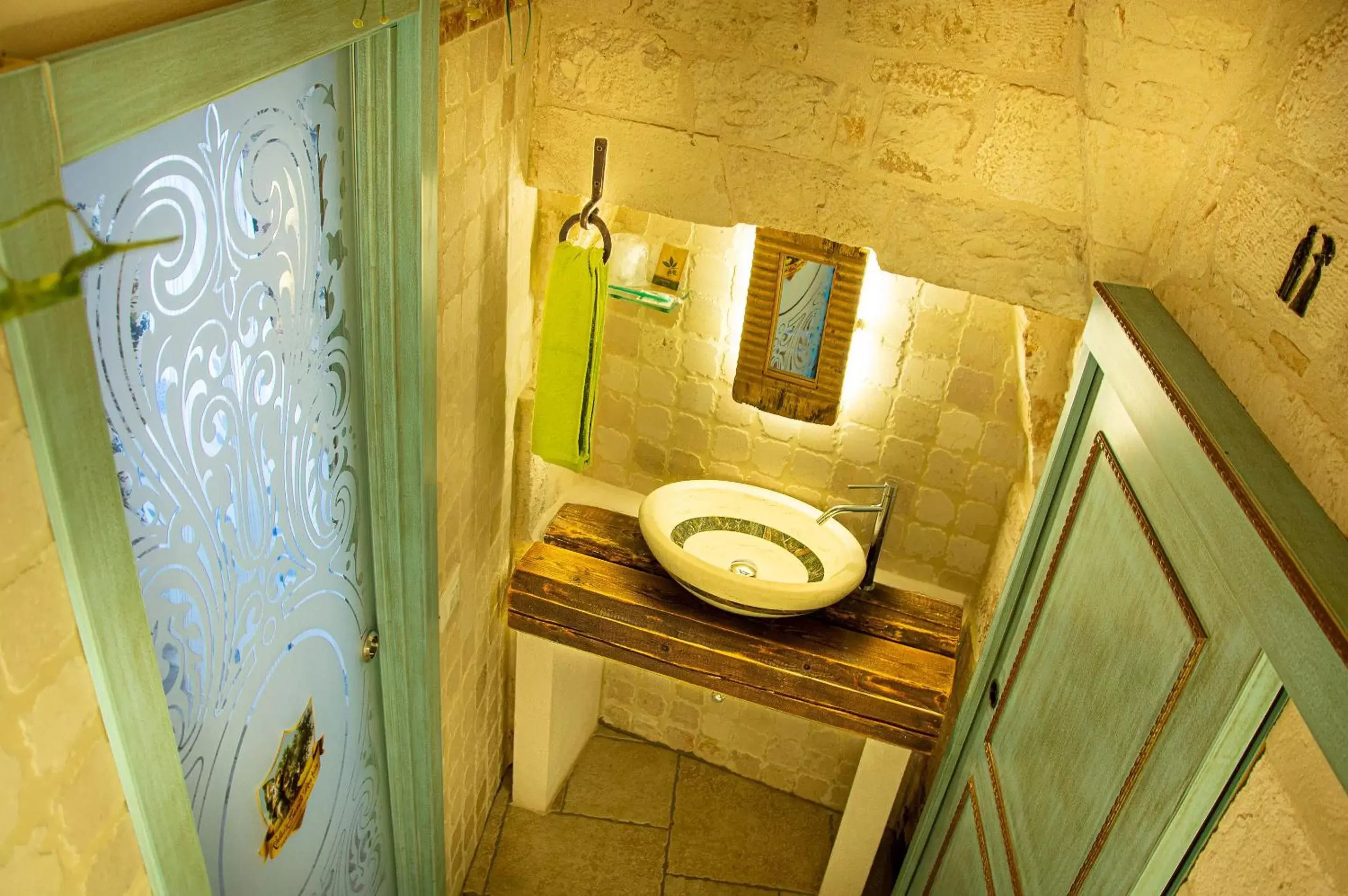 Bathroom in Relais Santa Maria