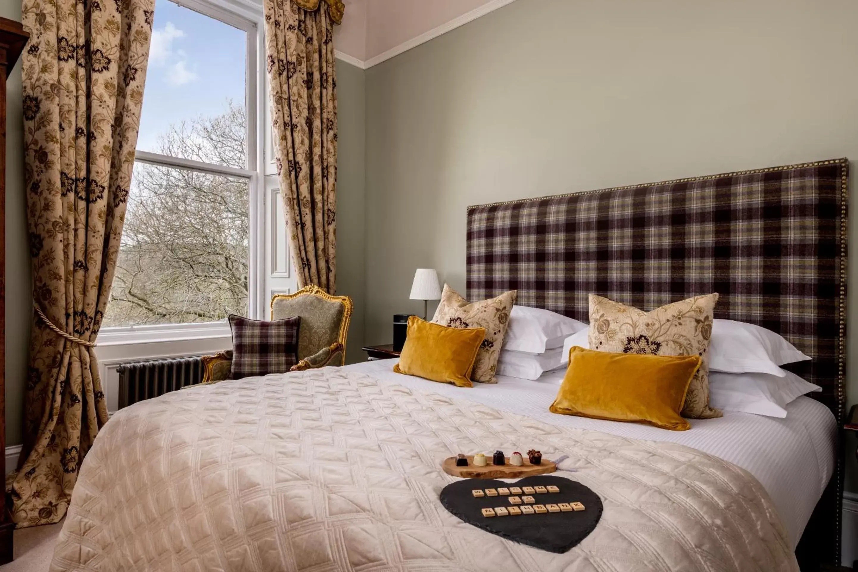 Bedroom, Bed in Nithbank Country Estate 5 Star GOLD