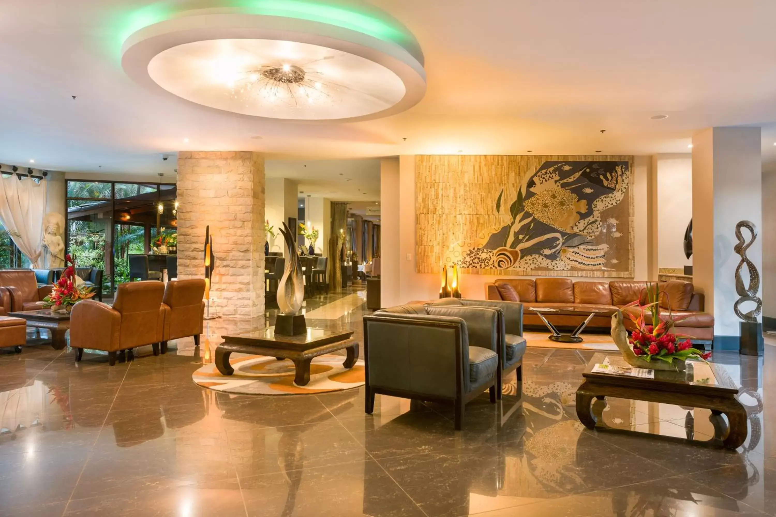 Lobby or reception in The Royal Corin Thermal Water Spa & Resort - Adults Only Lobby or reception in The Royal Corin Thermal Water Spa & Resort - Adults Only