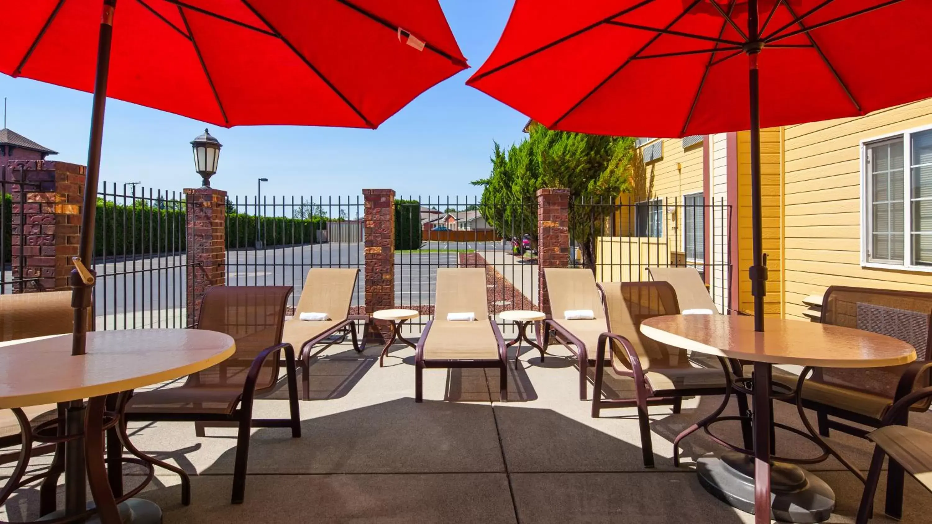 Patio, Balcony/Terrace in Best Western PLUS Walla Walla Suites Inn