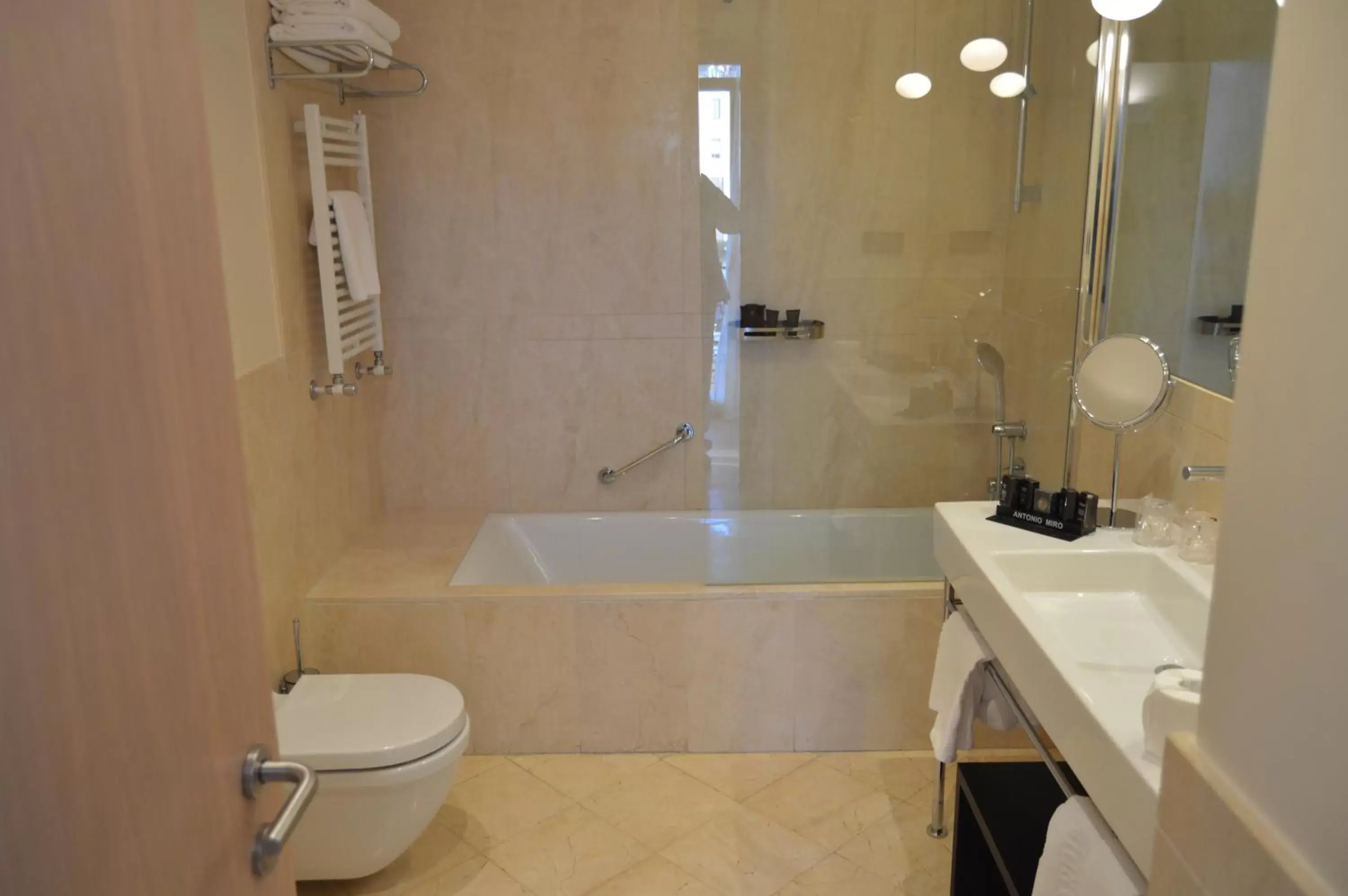 Decorative detail, Bathroom in Gran Hotel Sardinero