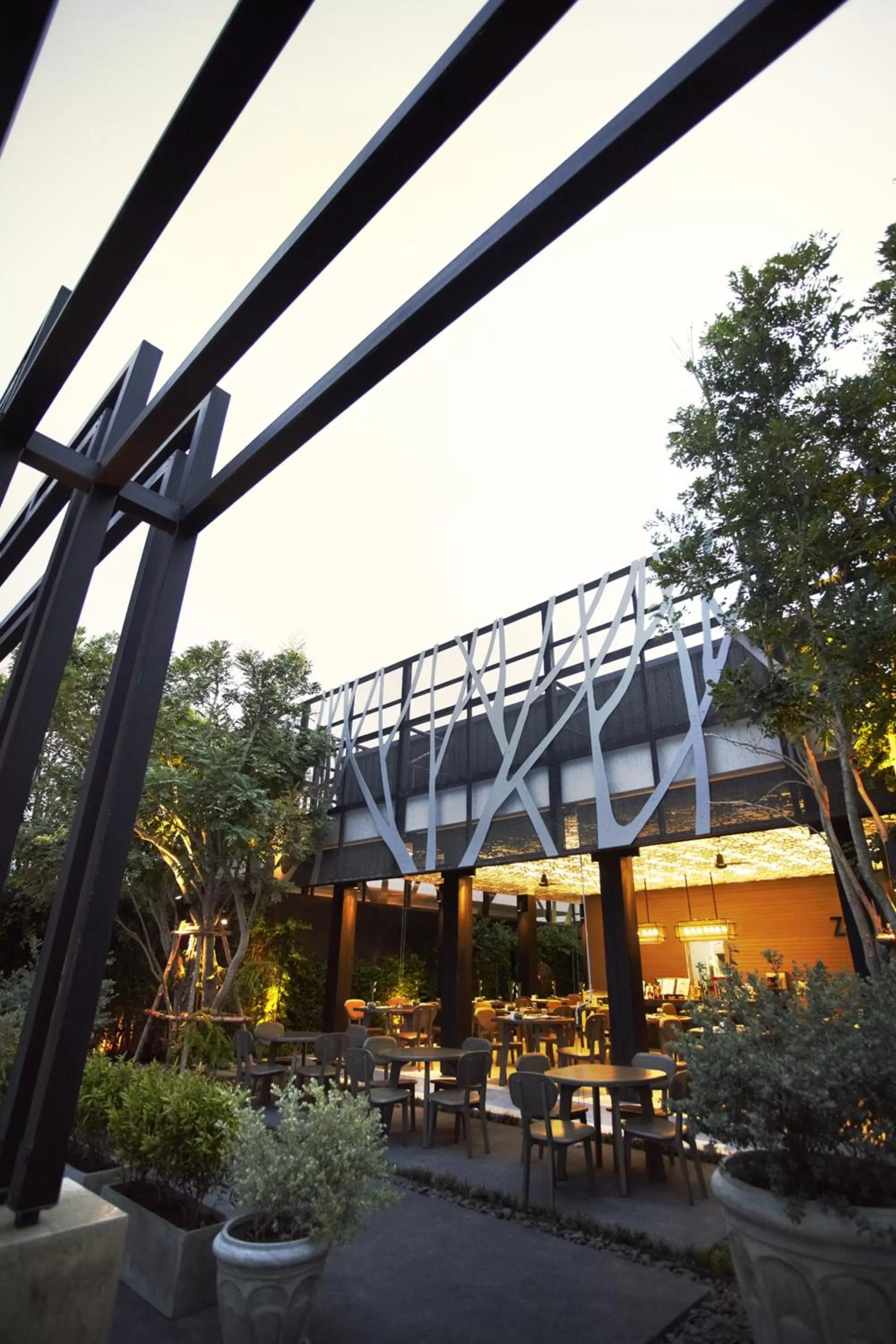 Facade/entrance in Cher Resort