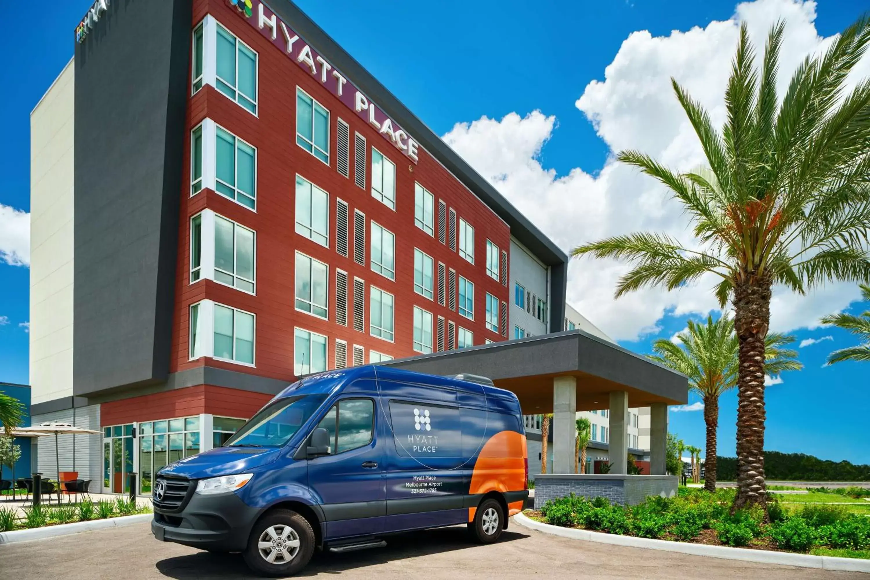 Location, Property Building in Hyatt Place Melbourne Airport, Fl