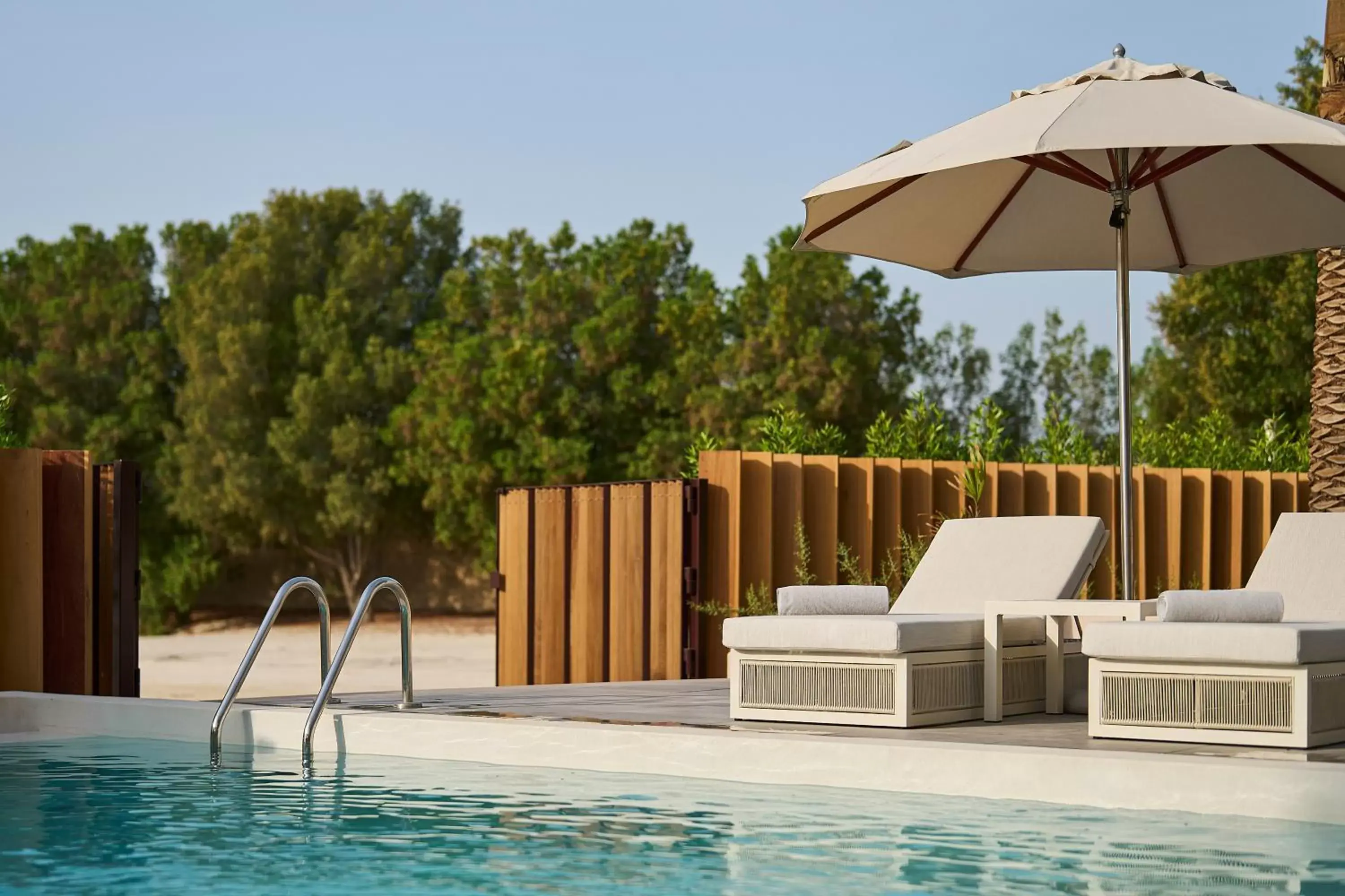 Swimming pool in ERTH Abu Dhabi Hotel Swimming pool in ERTH Abu Dhabi Hotel