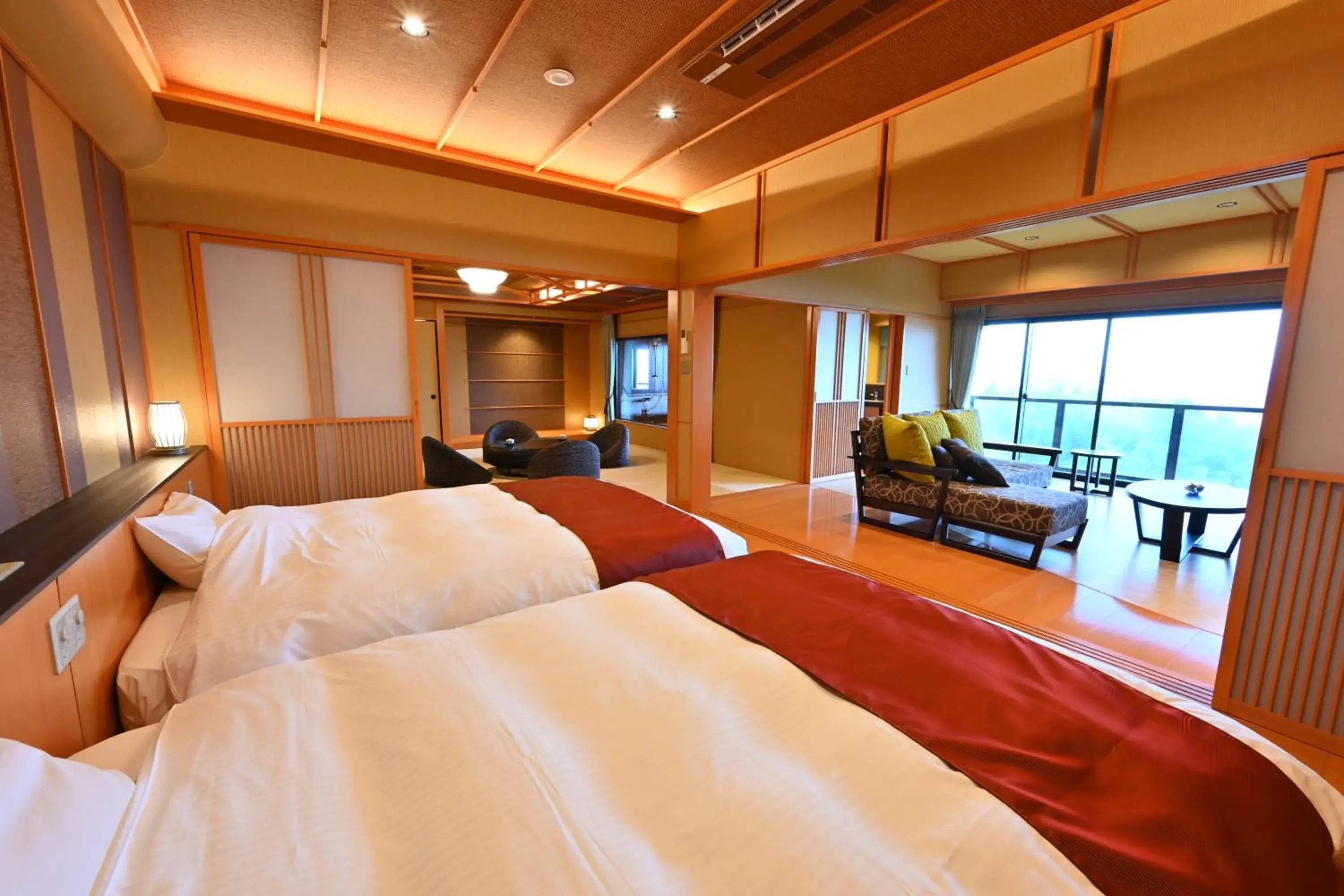Photo of the whole room, Bed in Biwako Hanakaido Photo of the whole room, Bed in Biwako Hanakaido