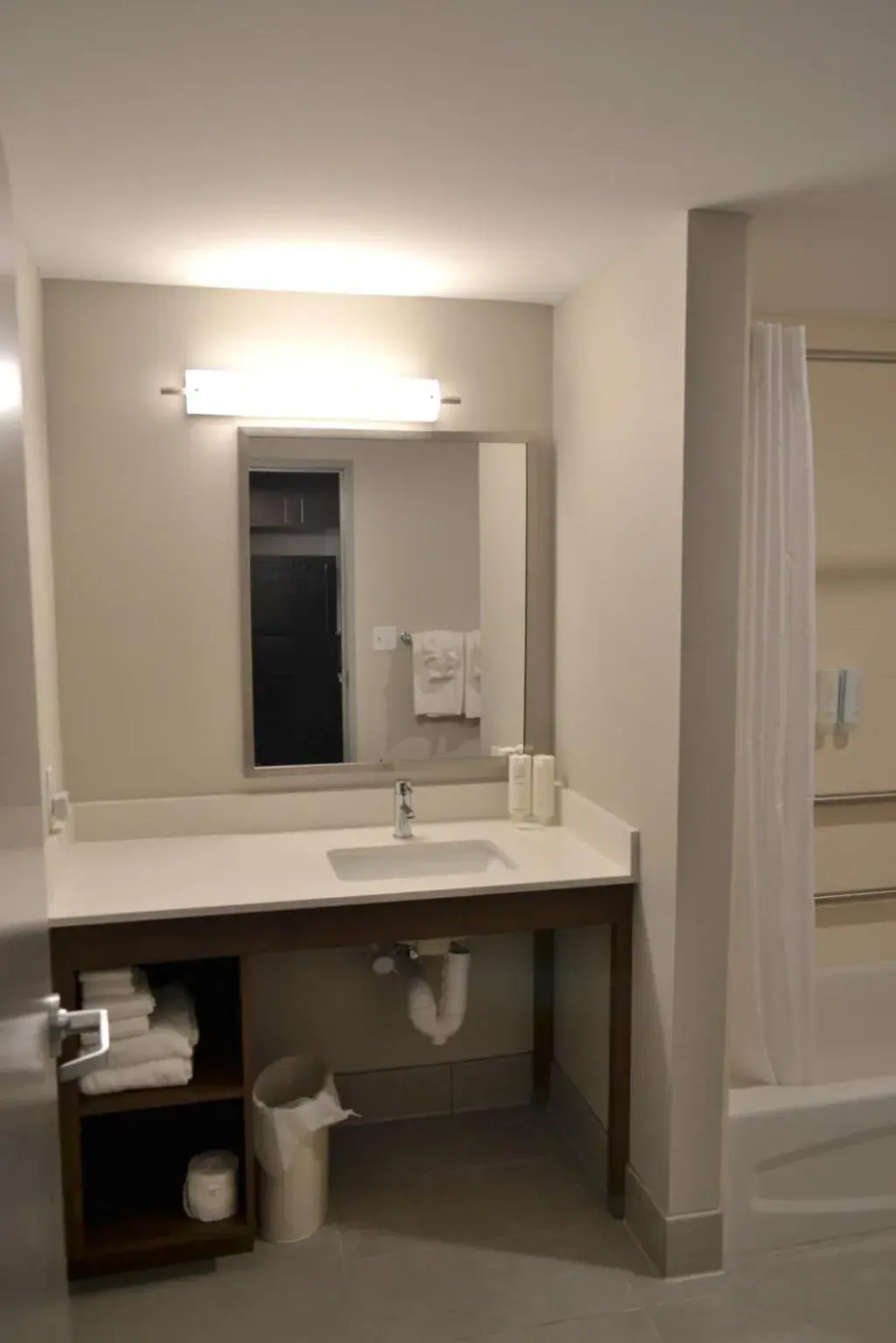 Bathroom in MainStay Suites Gatlinburg Downtown Area Bathroom in MainStay Suites Gatlinburg Downtown Area