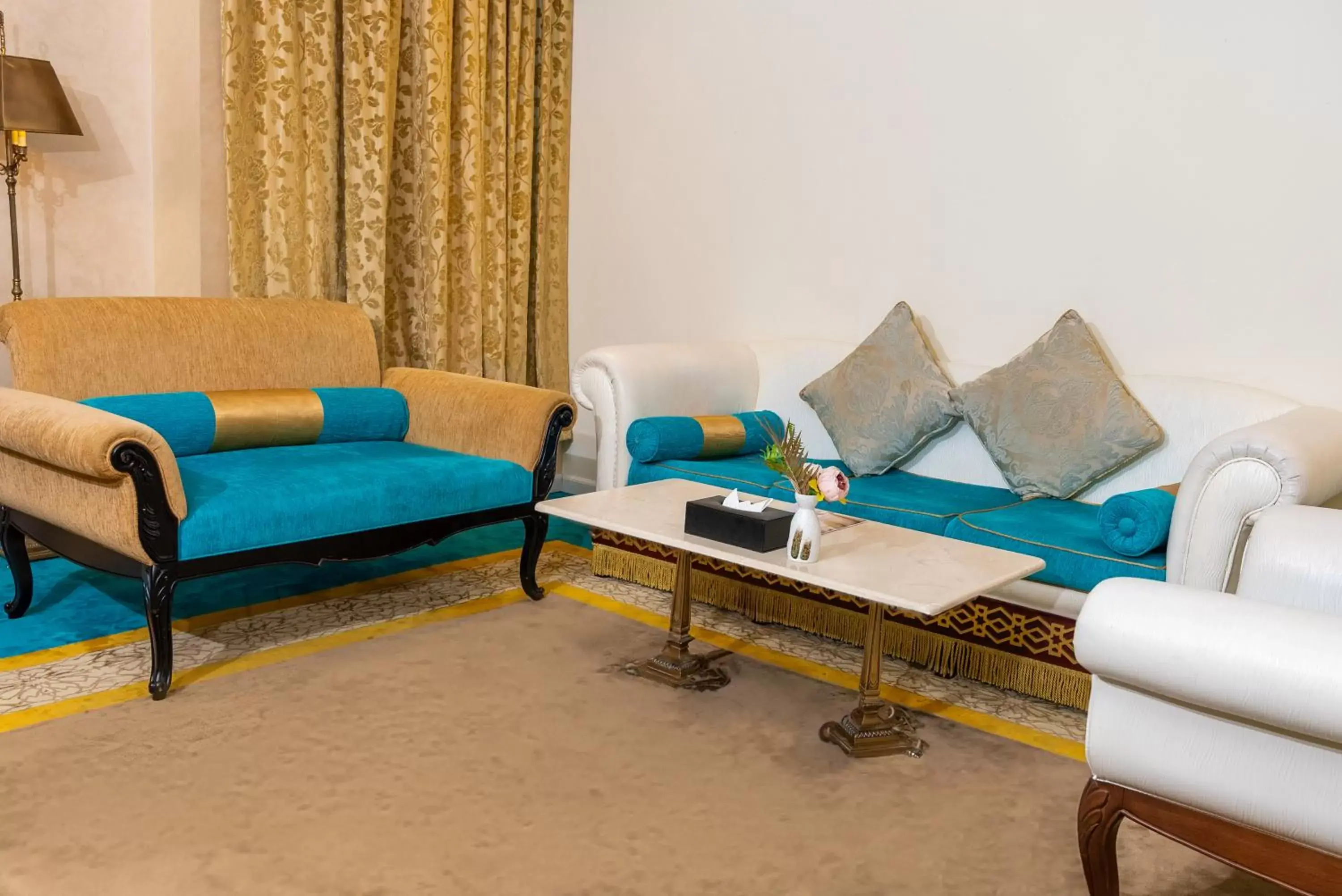 Living room, Seating Area in Saraya Corniche Hotel